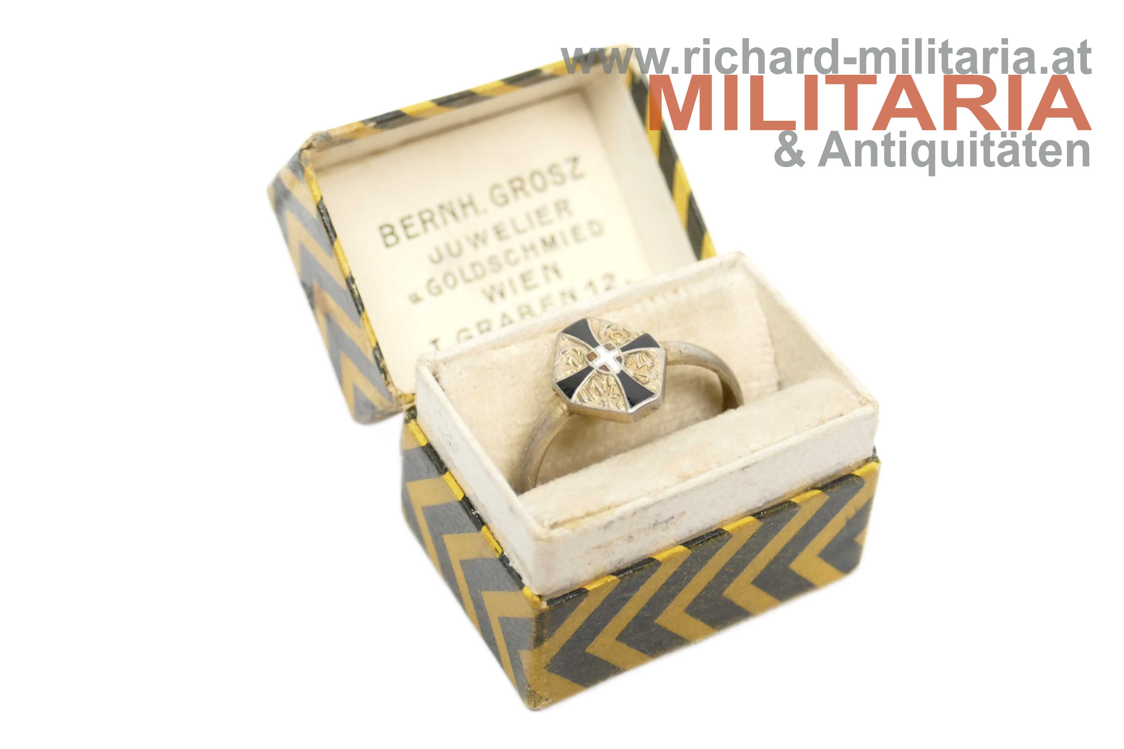 k.u.k. Kriegsfürsorgeorganisation - Gelb-schwarzes Kreuz 1914