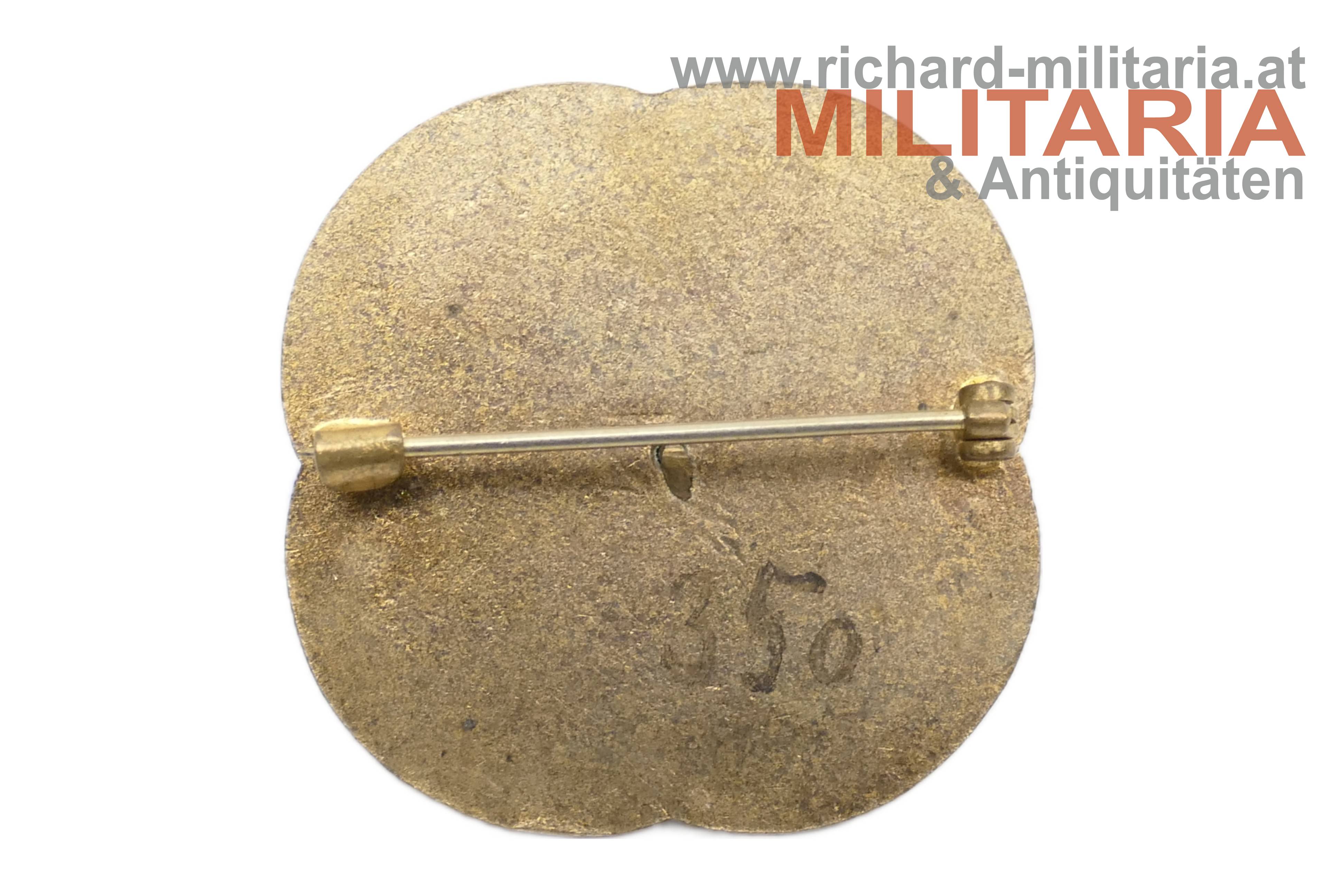 k.u.k. patriotisches Abzeichen - Österreich/Ungarn/Deutschland/Türkei