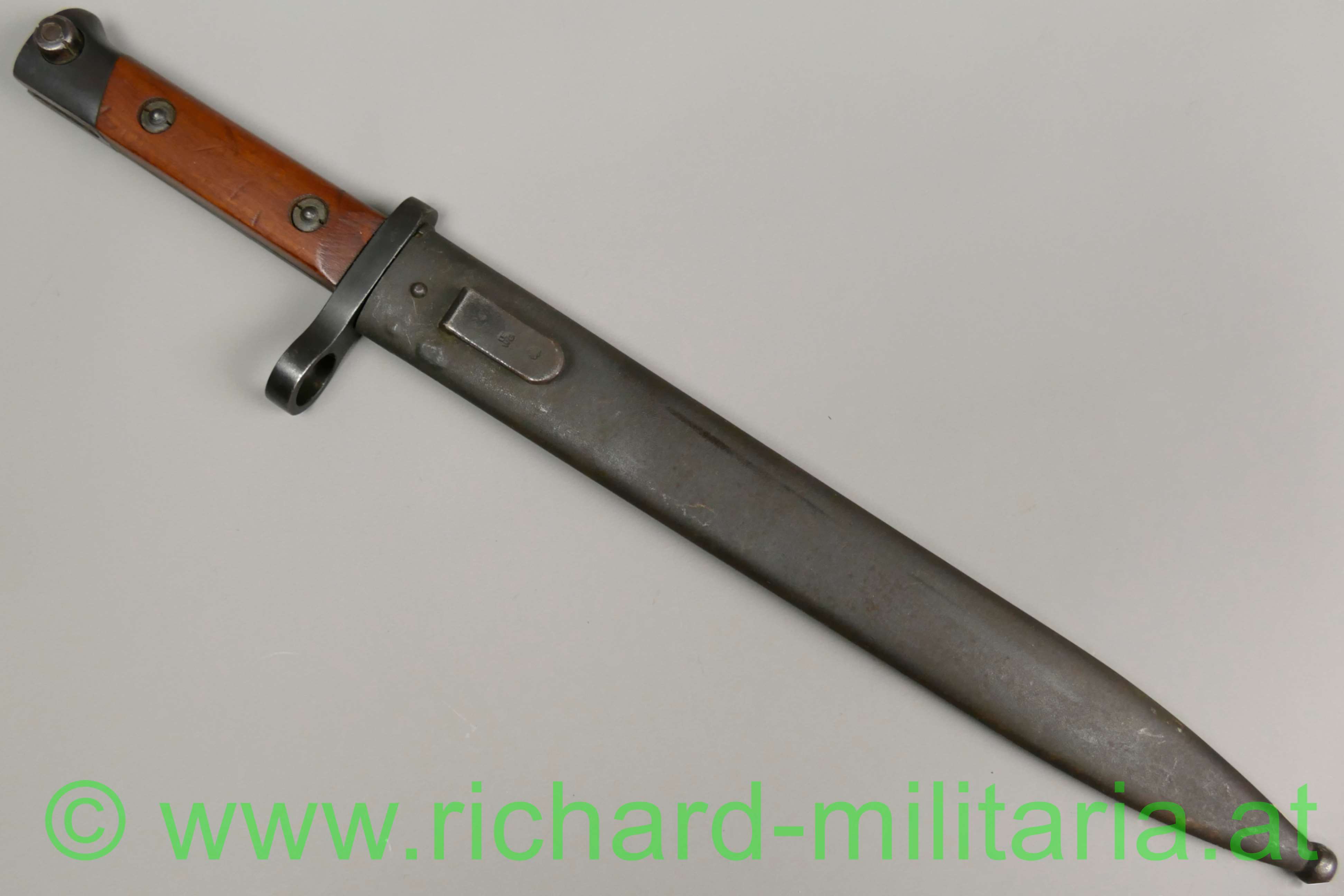 Messerbajonett M1895 f. Maschinenpistole MP 34 Steyr-Solothurn