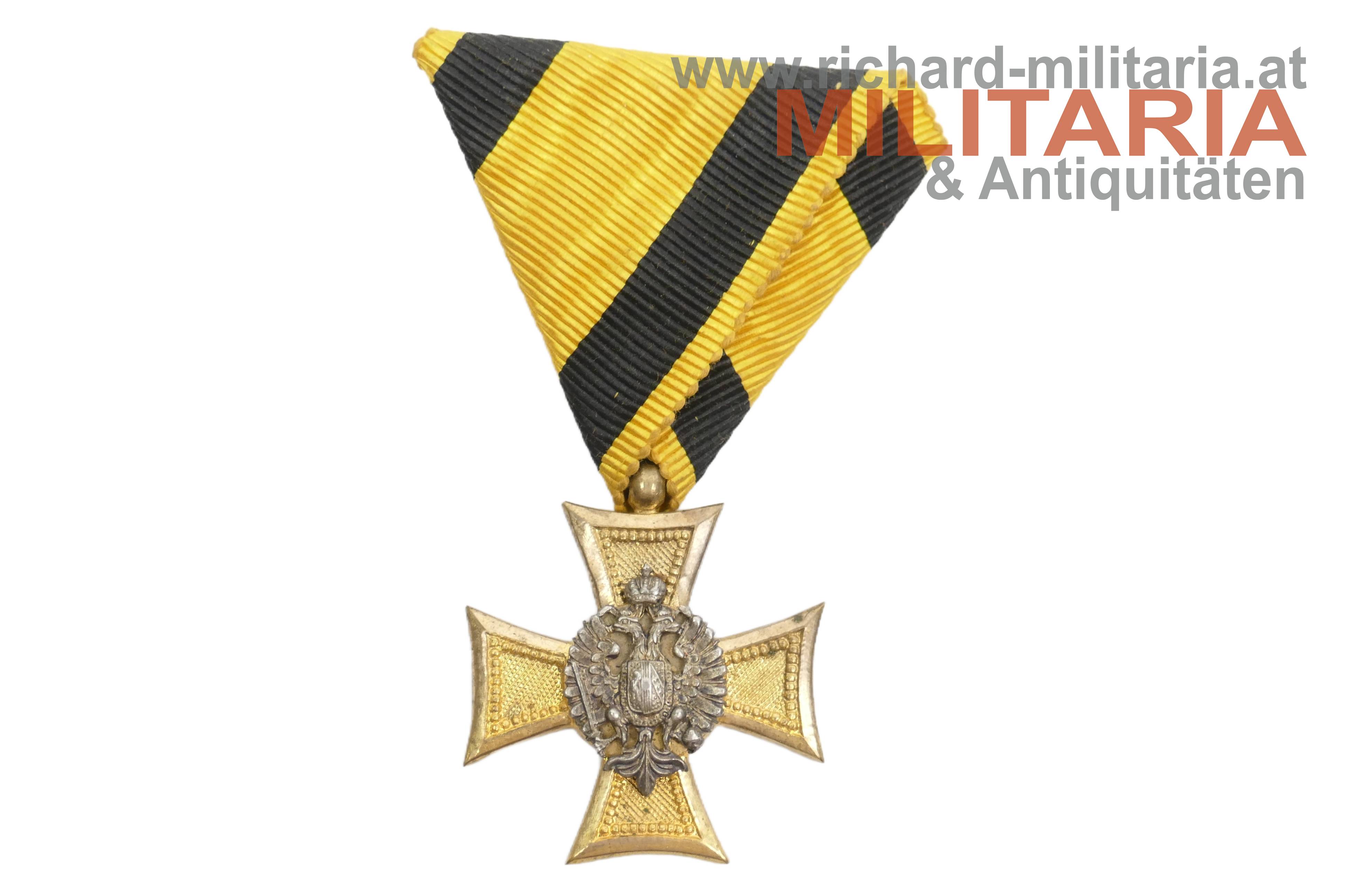 k.u.k. Militärdienstzeichen Offizier - 3. Klasse (25 Jahre)