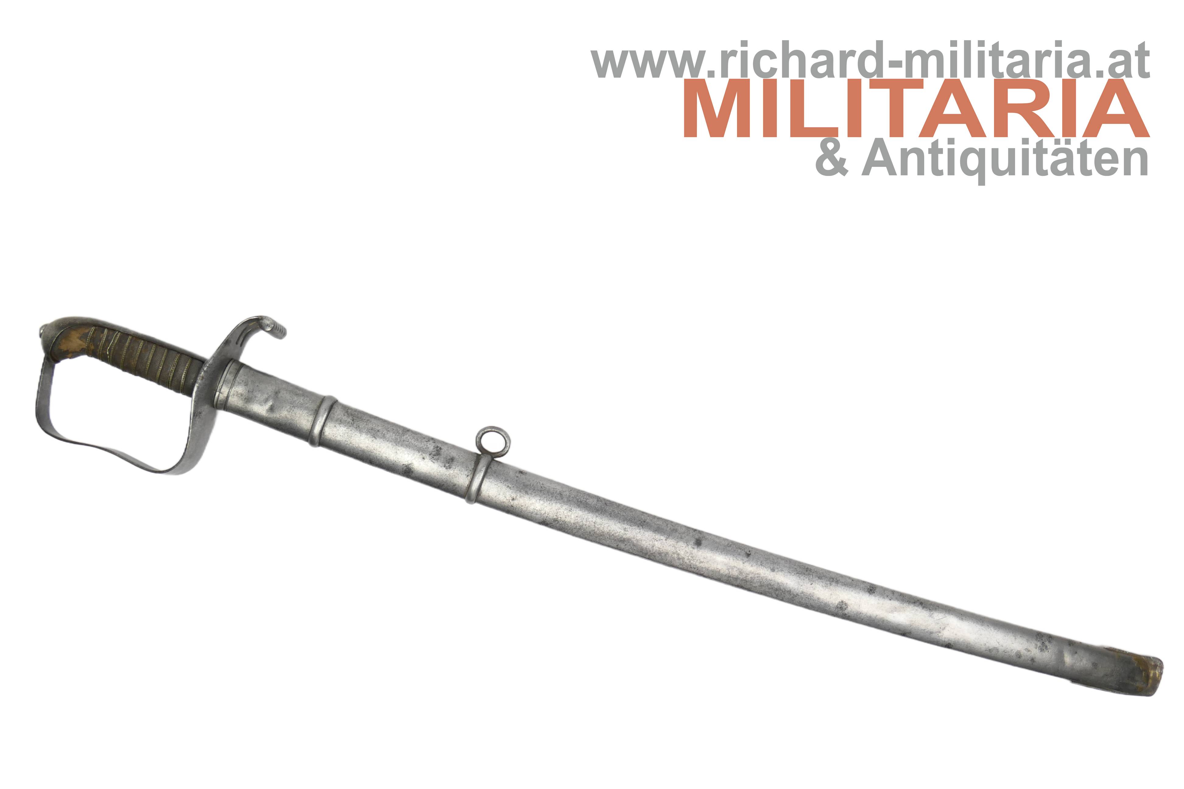 k.u.k. Infanterie-Offizierssäbel M1861 - IR86 - nummerngleich - "W-n 87"