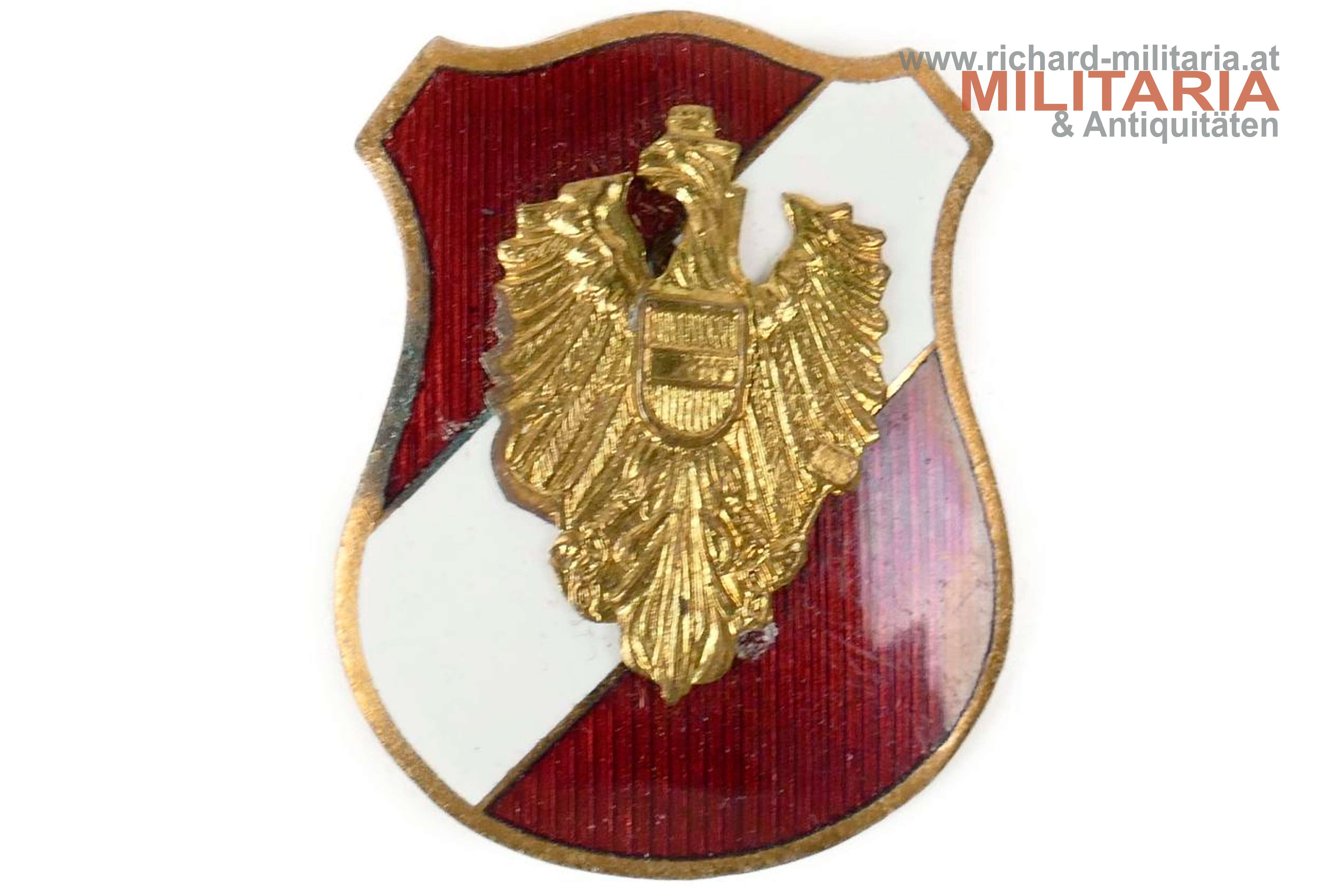 1. Republik - Mützenabzeichen Gendarmerie