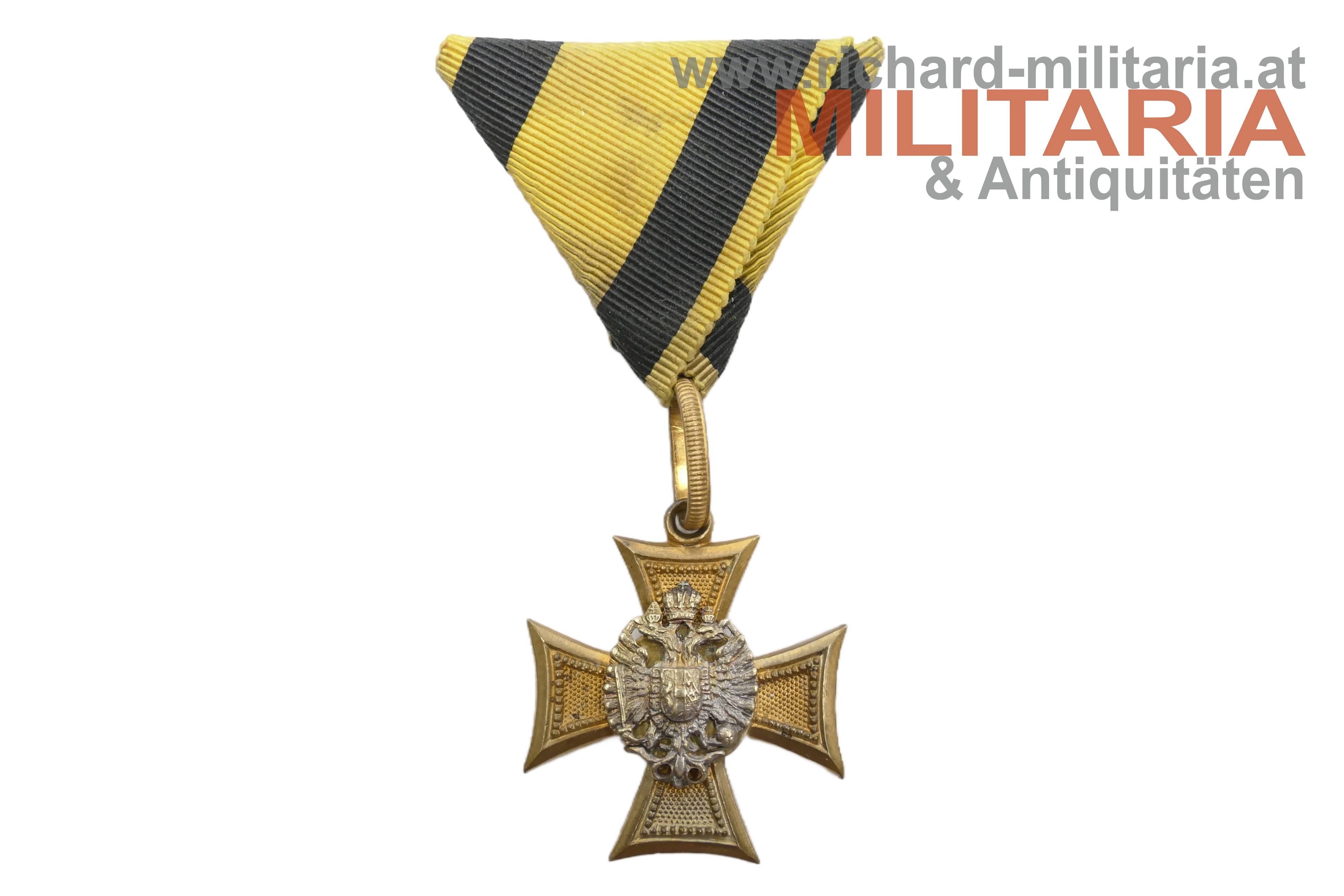 k.u.k. Militärdienstzeichen Offizier 2. Klasse (50 J.) - Modell 1849-90