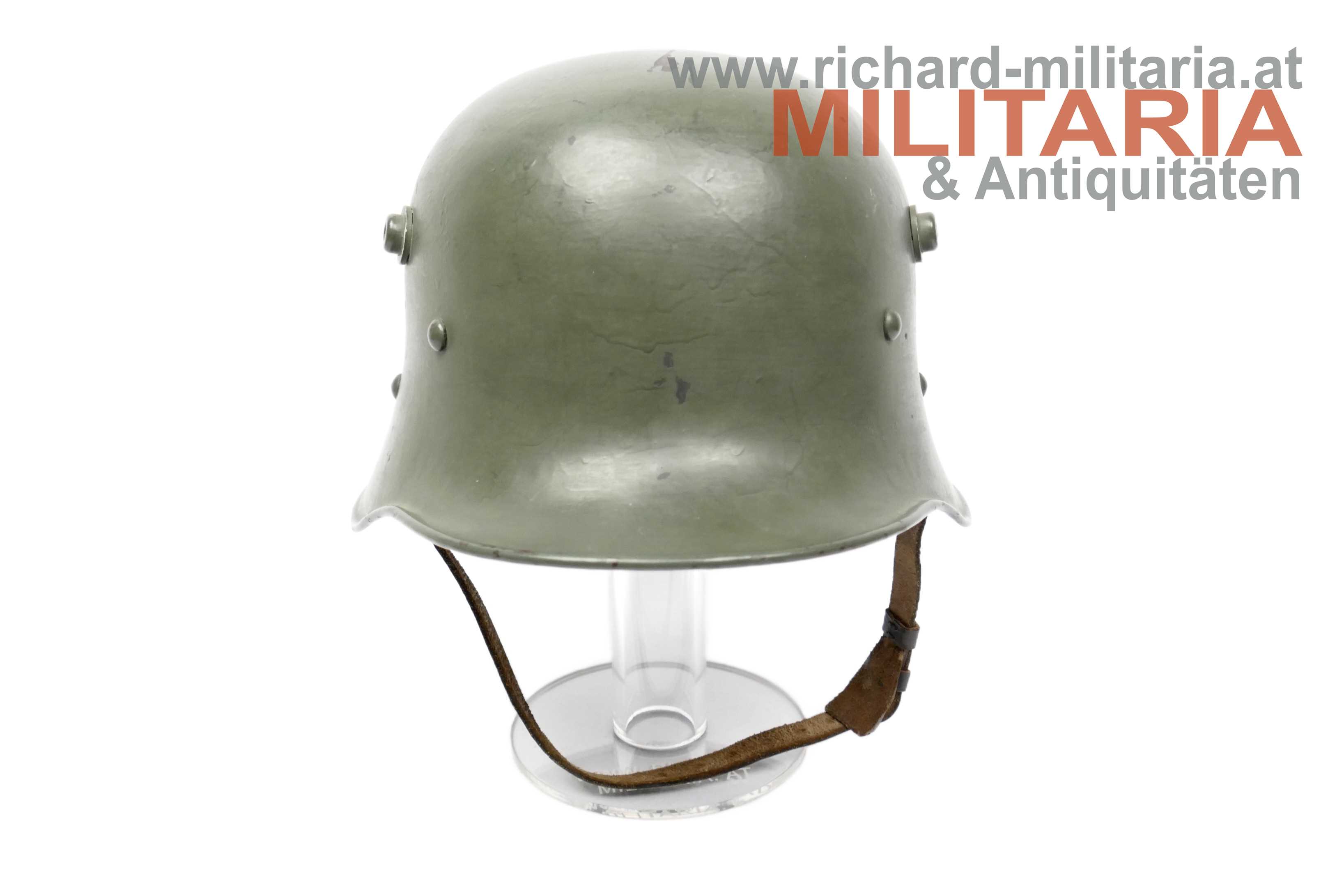 Österreich 1. Republik - Stahlhelm M17 ALARMABTEILUNG der Sicherheitswache "LG K St"