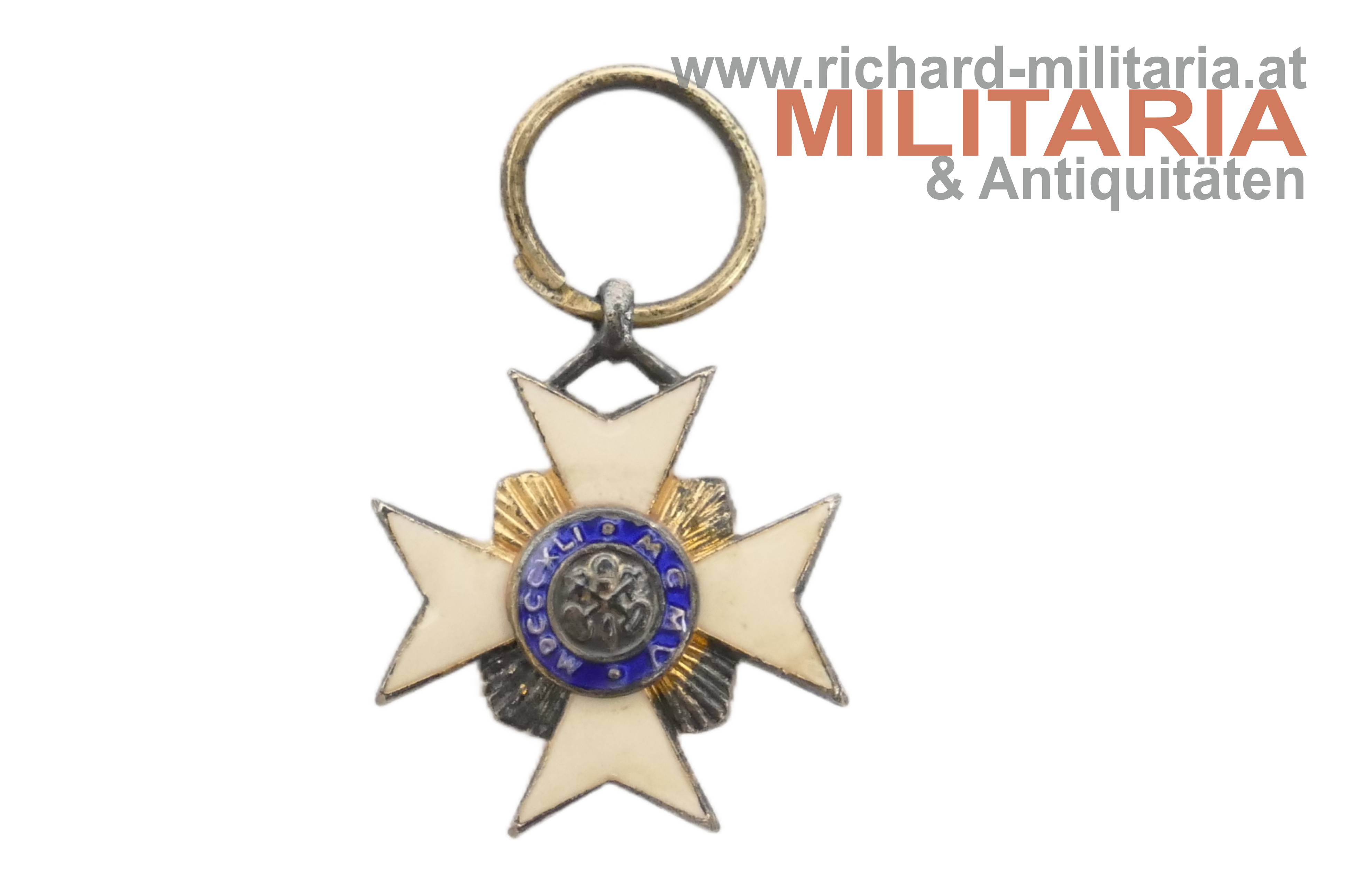 Vatikan - St. Silvester Orden - MINIATUR