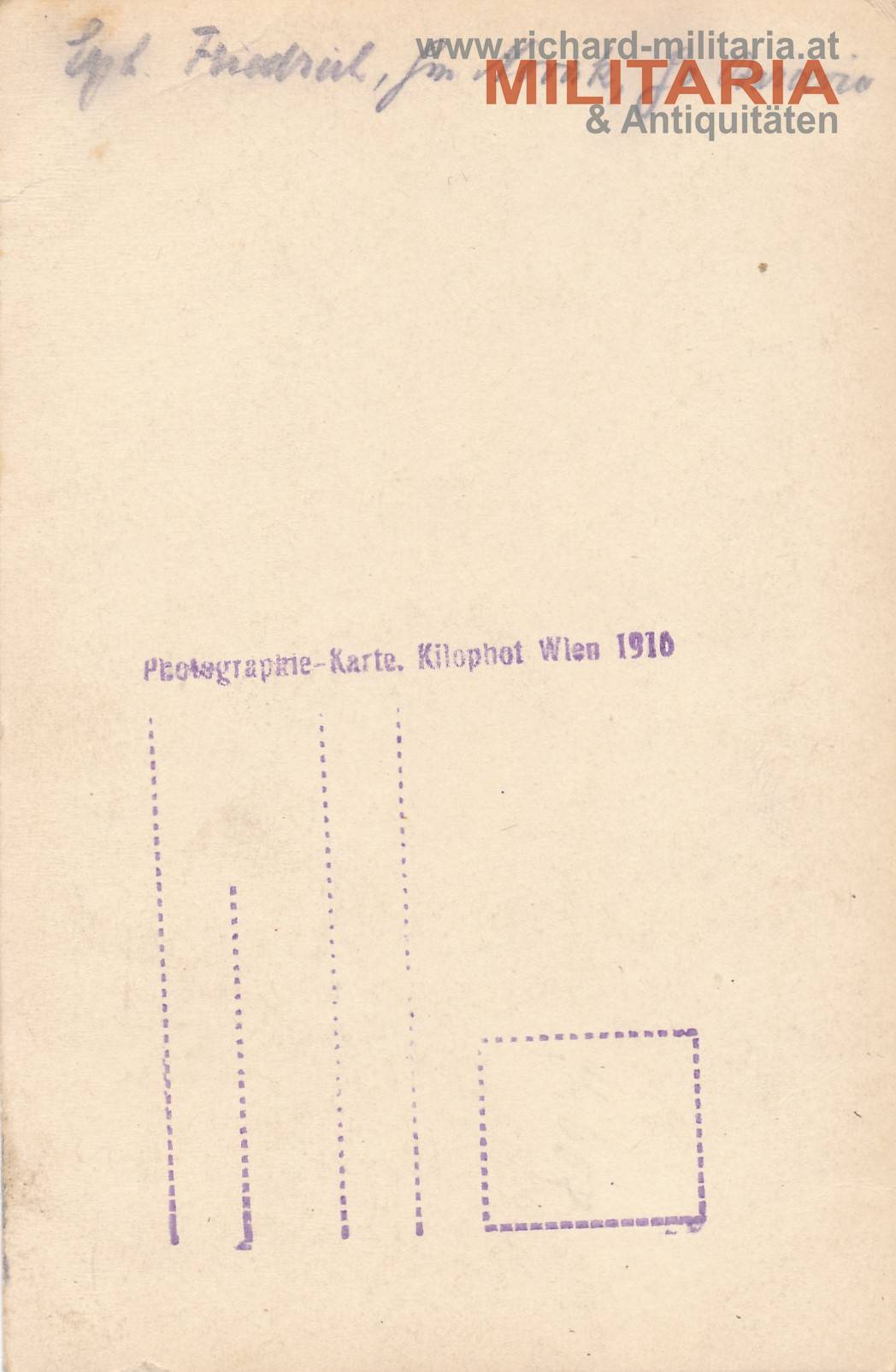 k.u.k. PK - Erzherzog Friedrich - GM Novak - GO Boroevic 