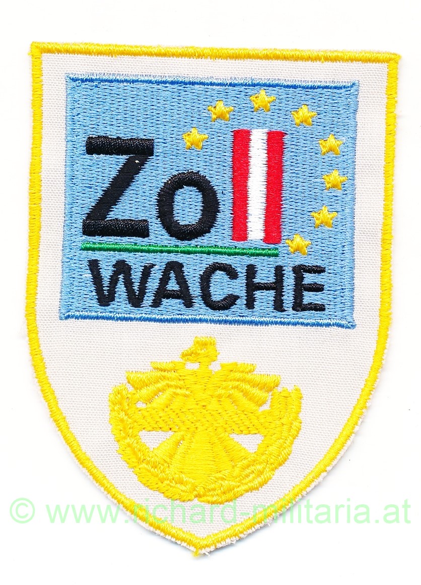 Österreich Zollwache Ärmelaufnäher