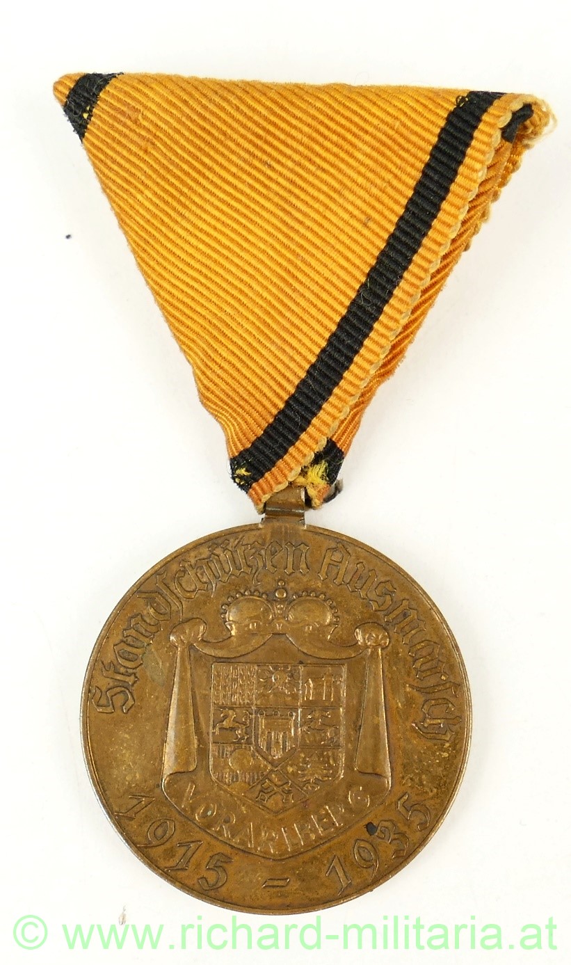 Vorarlberg Standschützen Ausmarsch 1915 - 1935