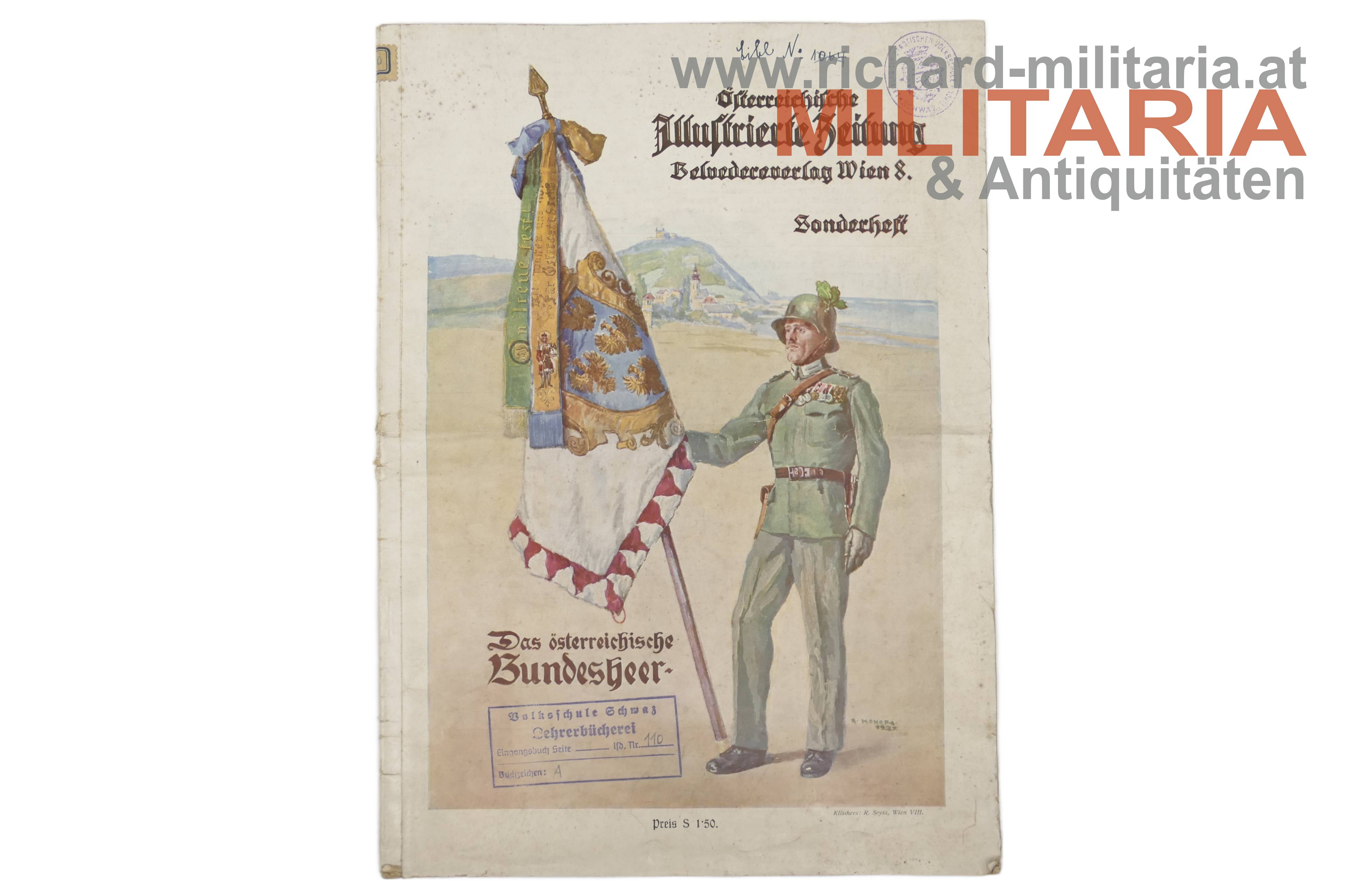 1. Republik - Österreichische Illustrierte Zeitung - Sonderheft "Das österr. Bundesheer" - 1. Juli 1927