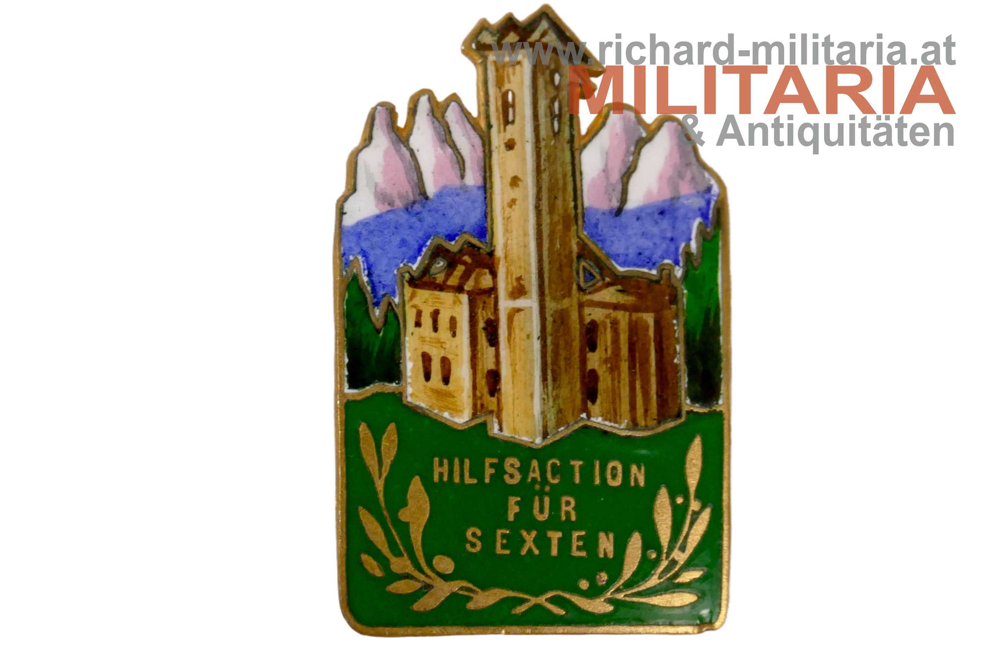 k.u.k. Kappenabzeichen - Hilfsaction für Sexten 