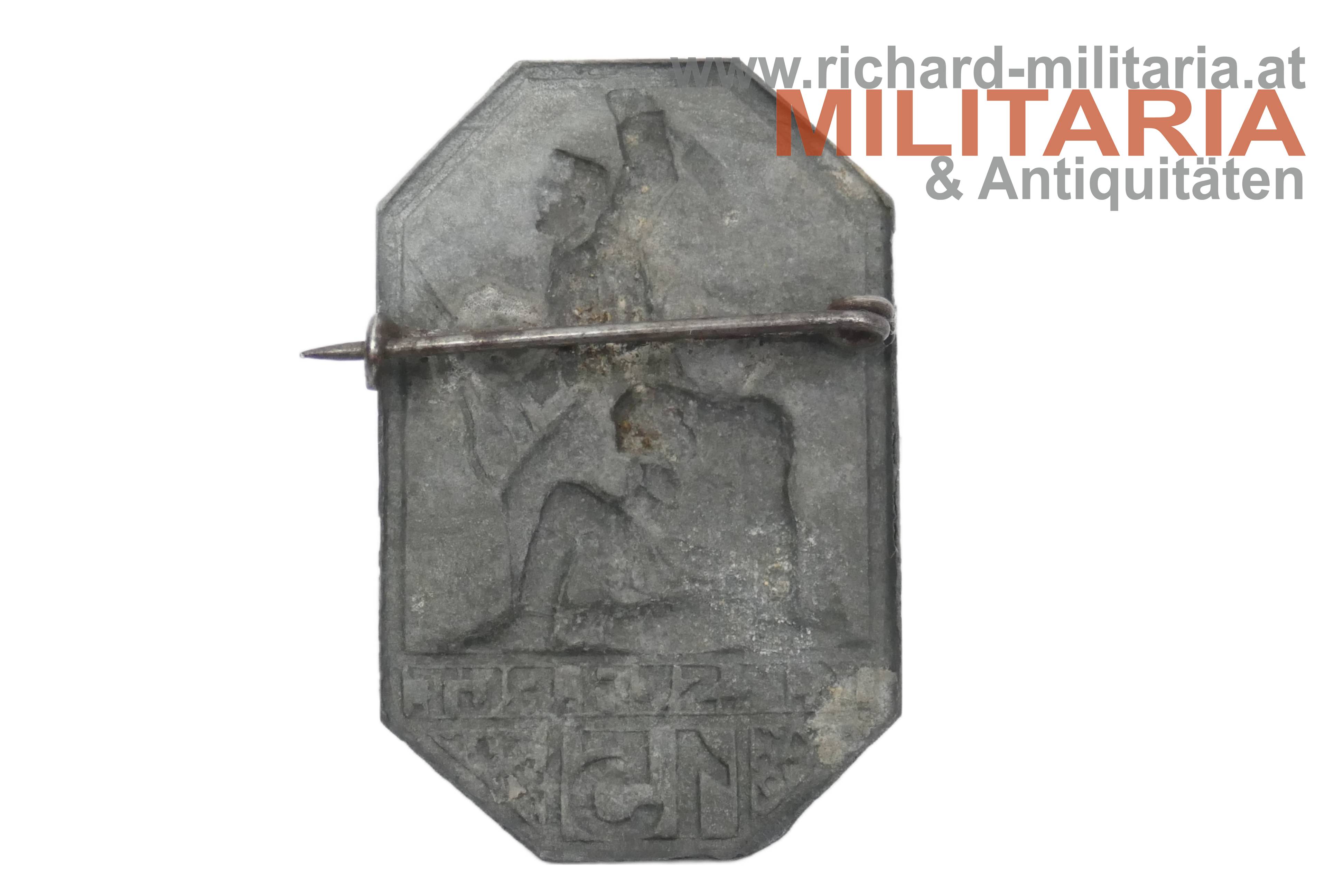 k.k. Kappenabzeichen - Schützen Regiment Nr. 15 - Sch. Rgt. 15 (Troppau)