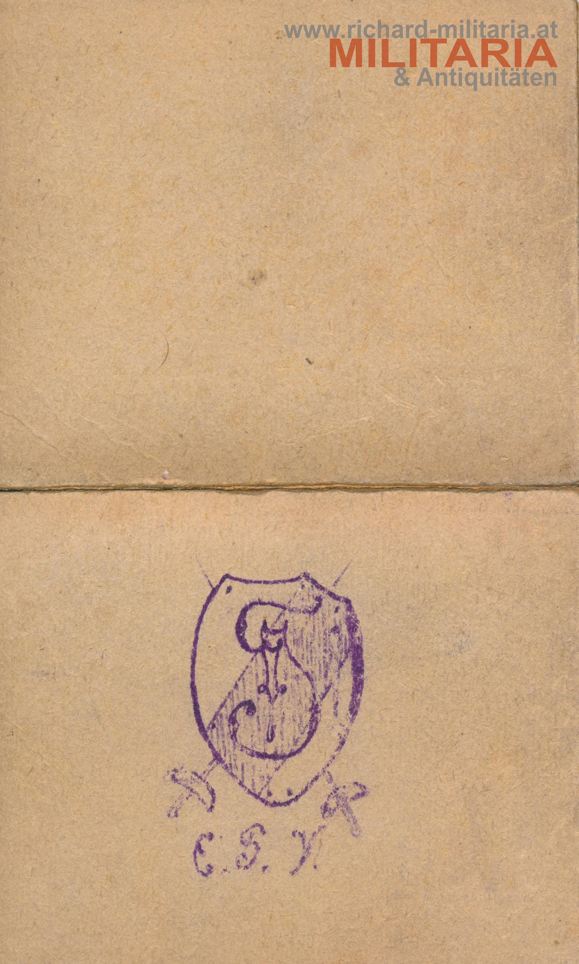 k.u.k. Lagerspital Knittelfeld - Passier-Schein