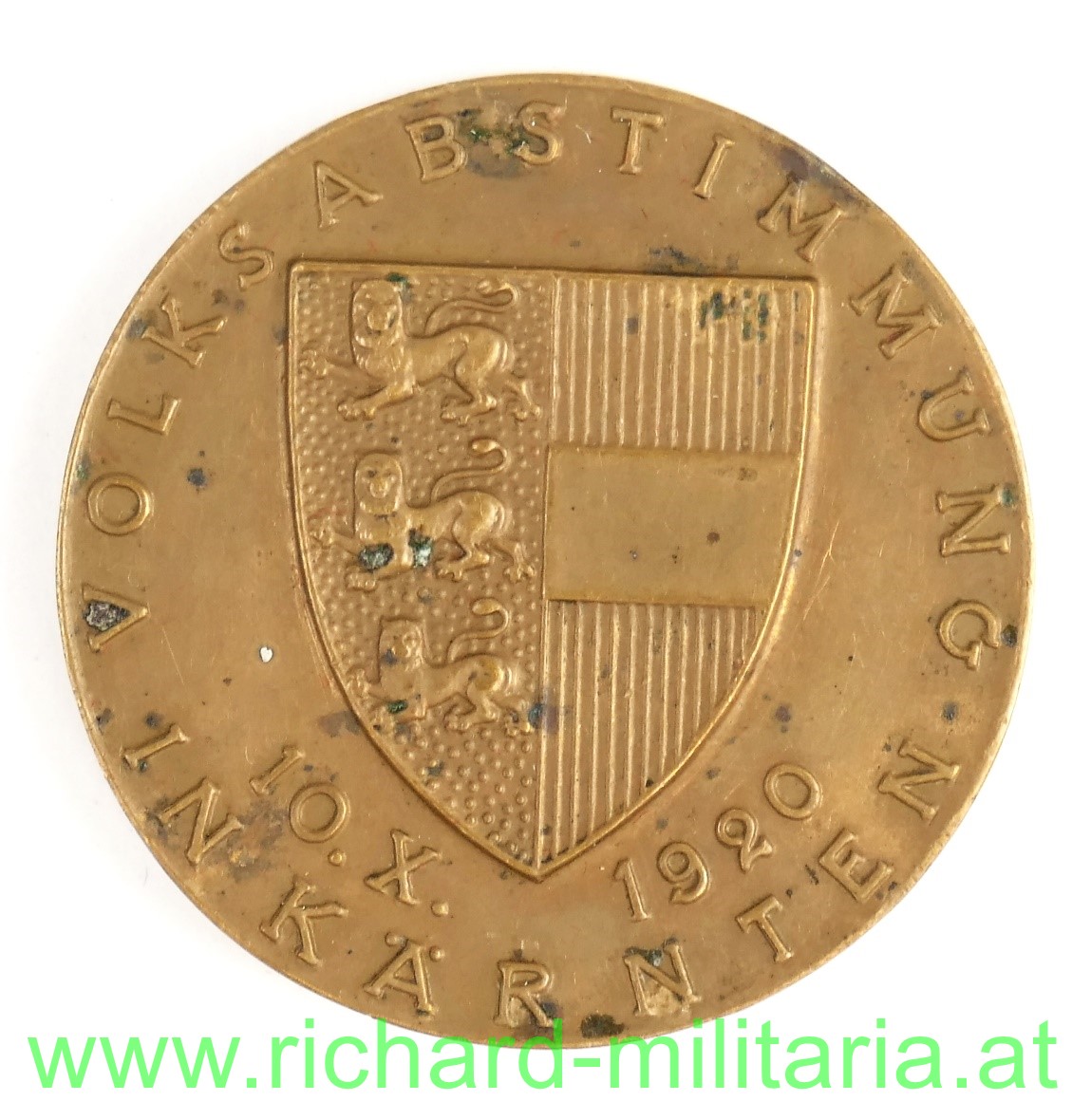 Kärntner Volksabstimmung 10.X.1920 Medaille