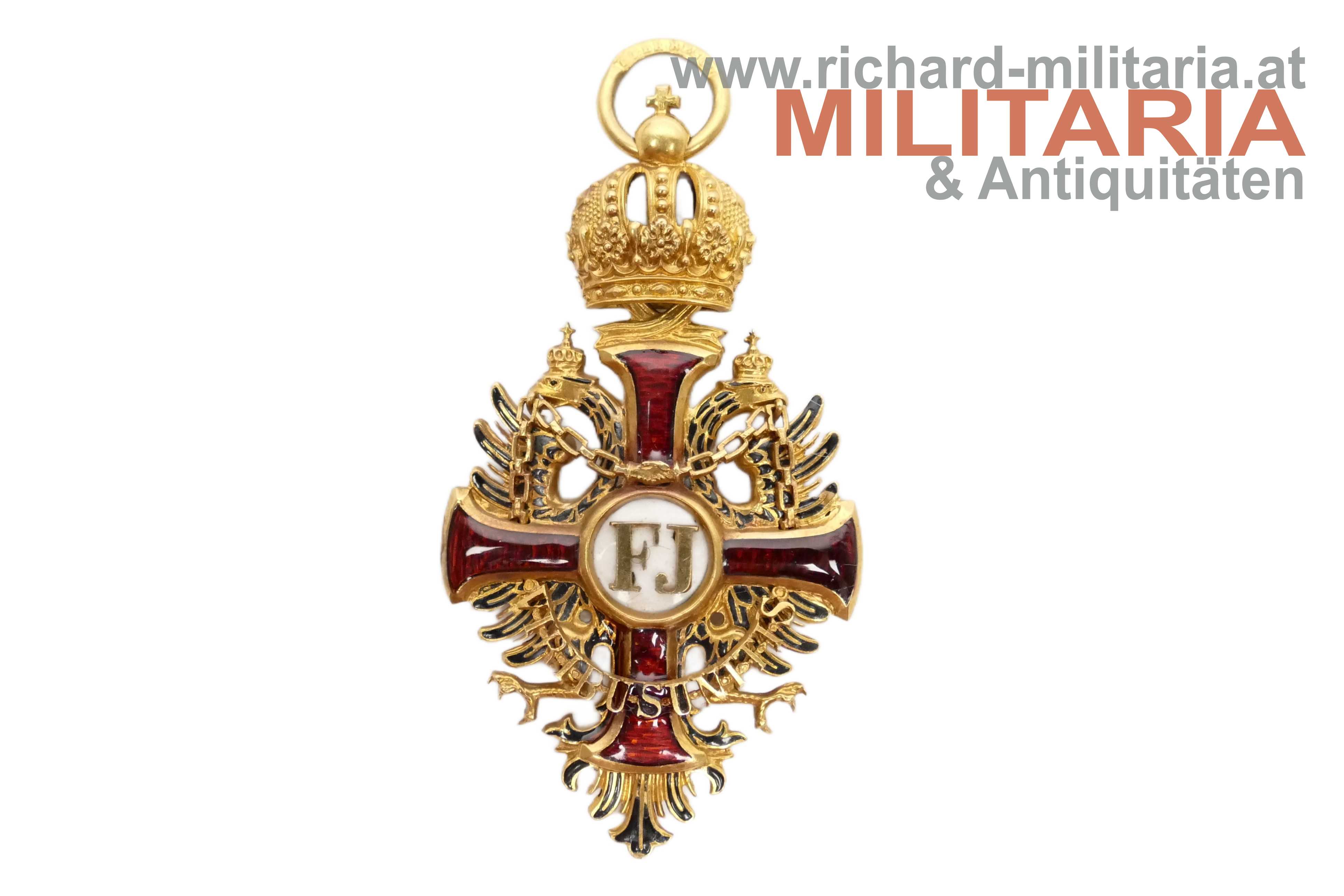 k.u.k. Franz Joseph-Orden Ritterkreuz - GOLD - RESCH