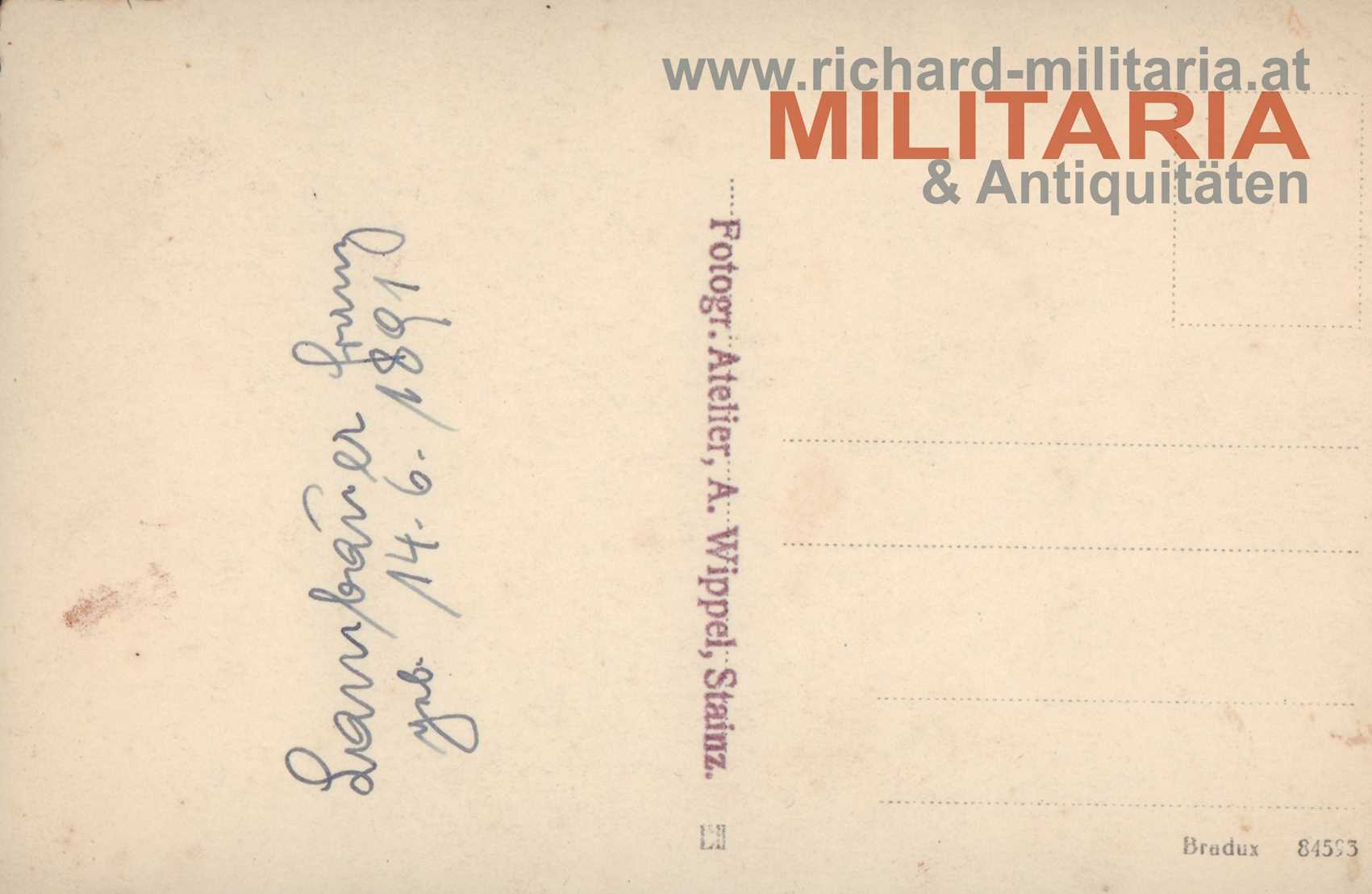 Gendarm Lambauer Franz (Lieboch/Steiermark) - 1930er Jahre