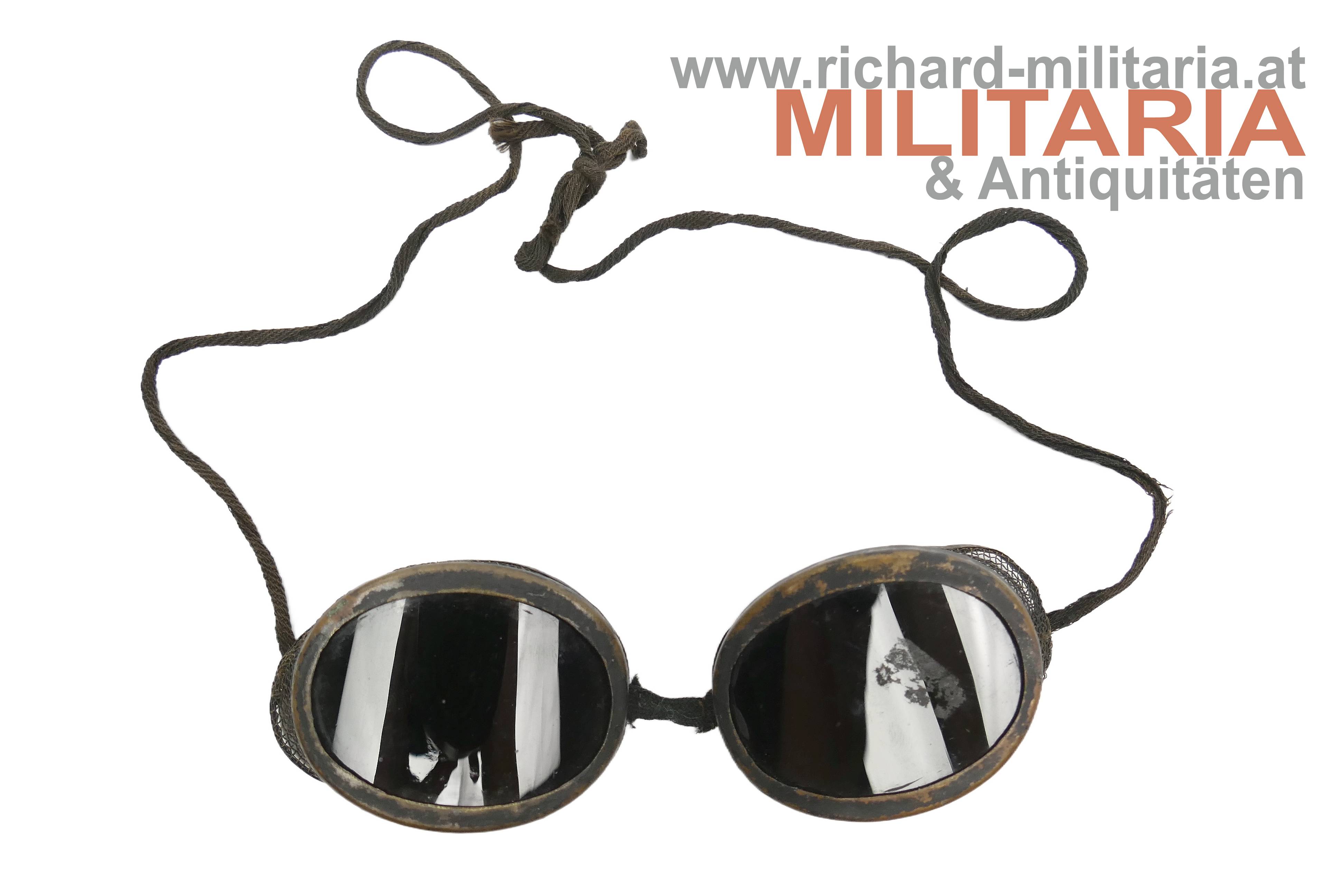 1. Weltkrieg - k.u.k. Schneebrille für Hochgebirgstruppen  