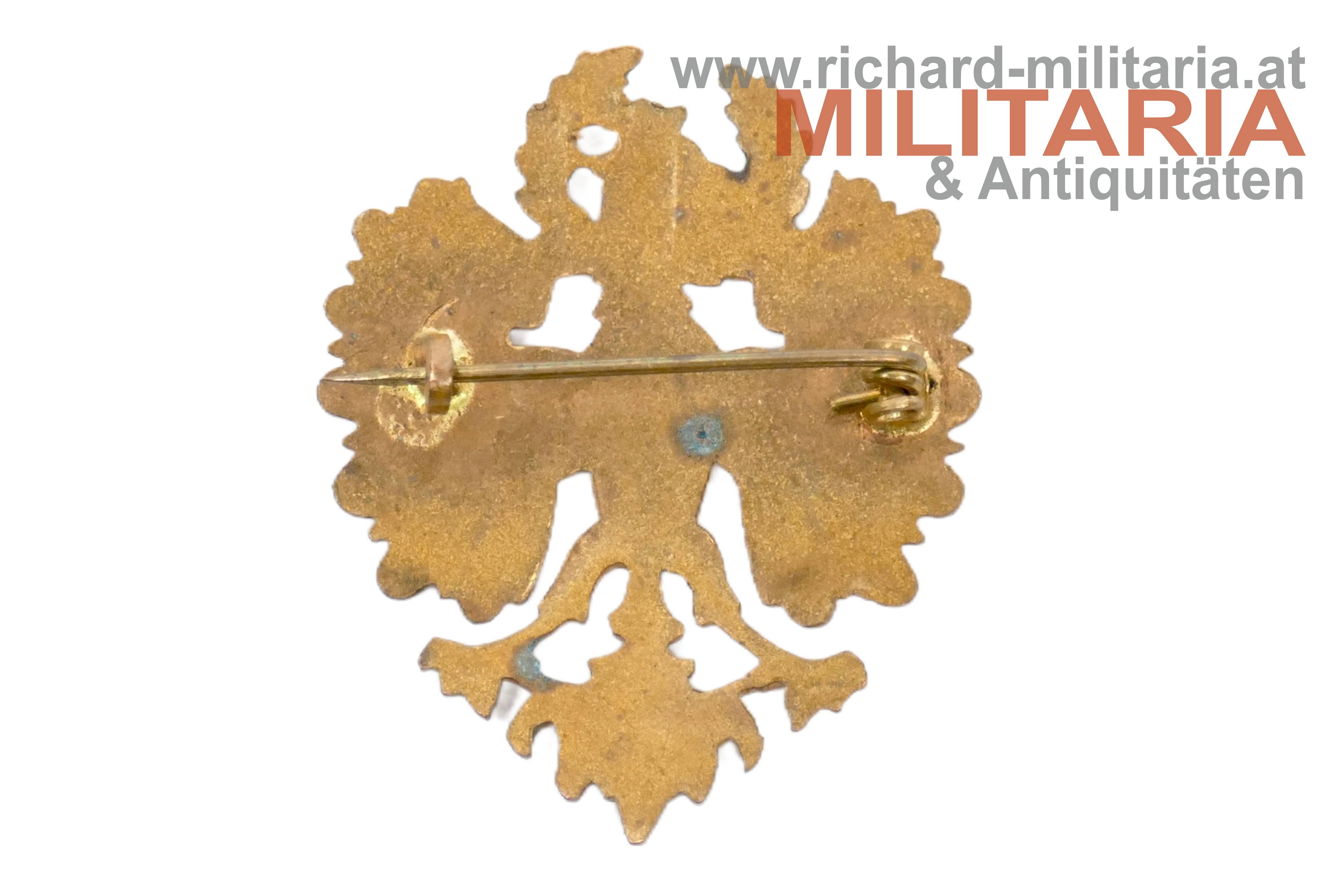 k.u.k. patriotisches Kappenabzeichen - Tiroler Adler