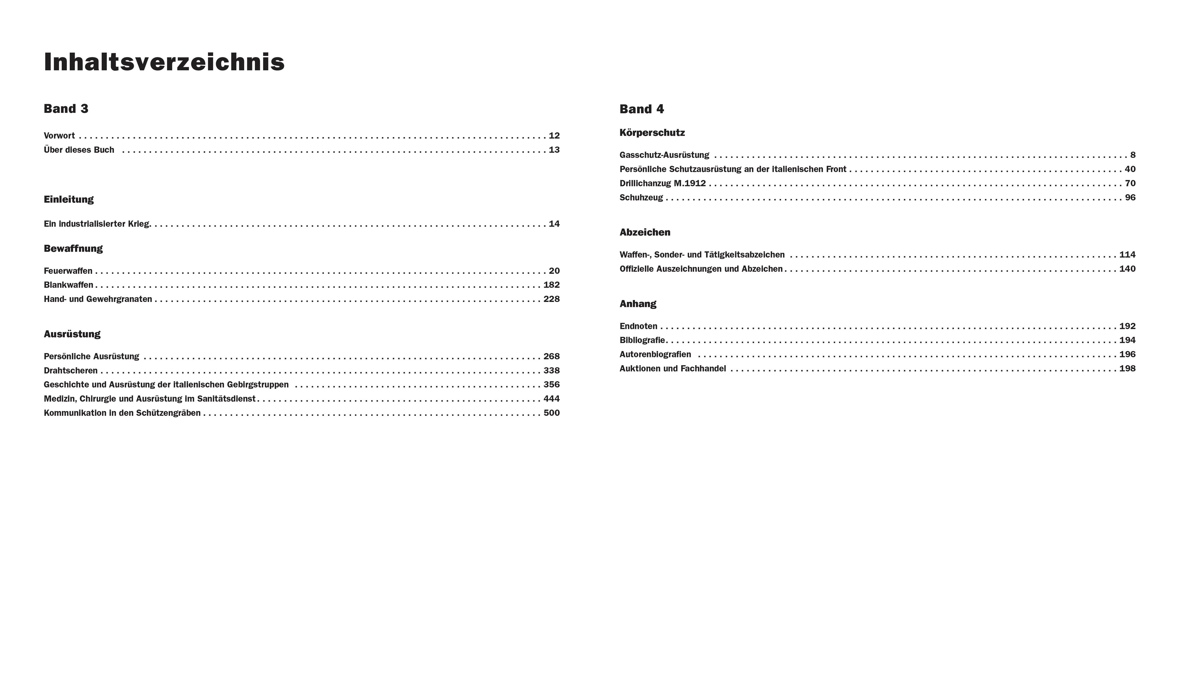 Die italienische Armee im Ersten Weltkrieg, Teil 2