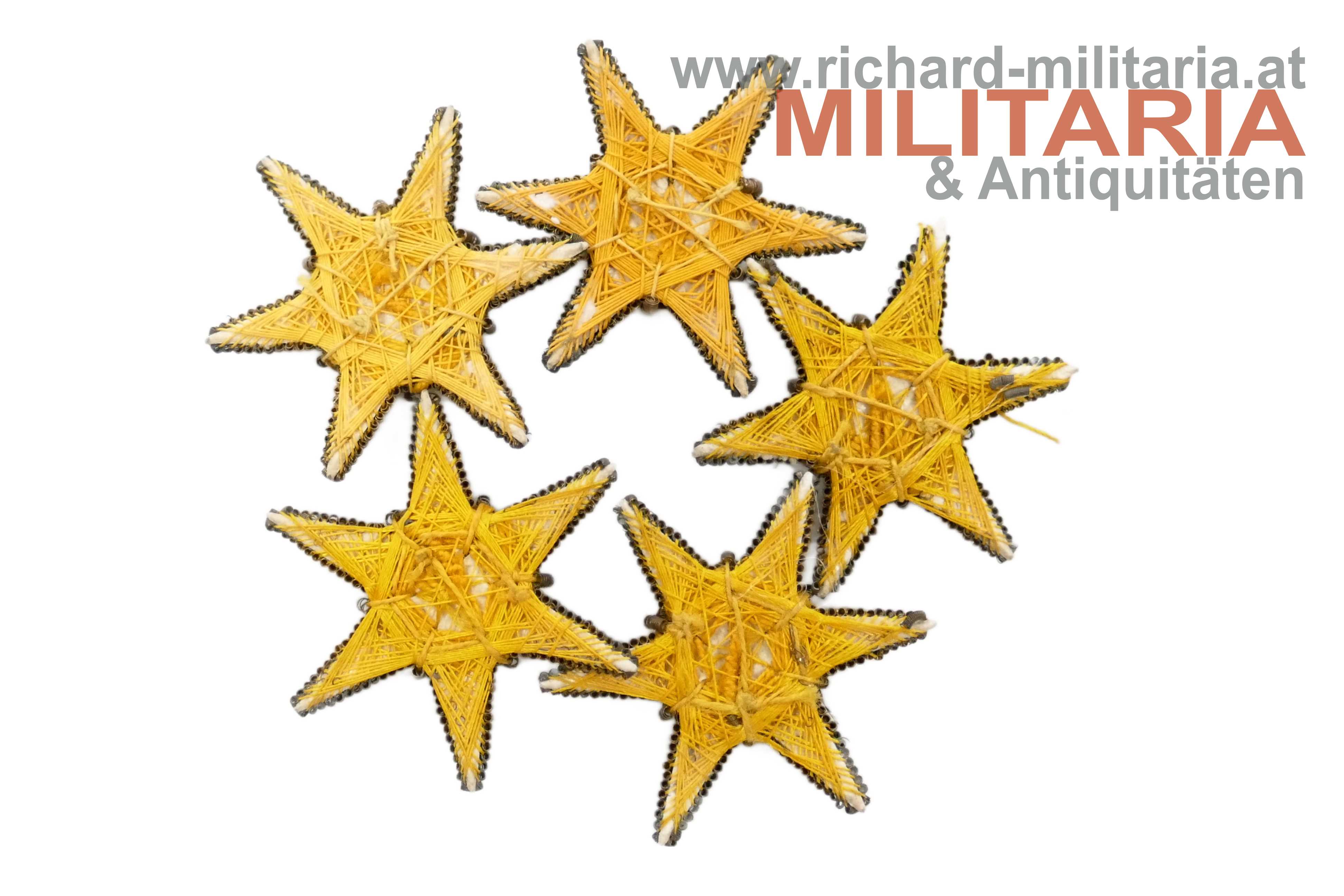 k.u.k. Rangsterne für Offiziere - GOLD