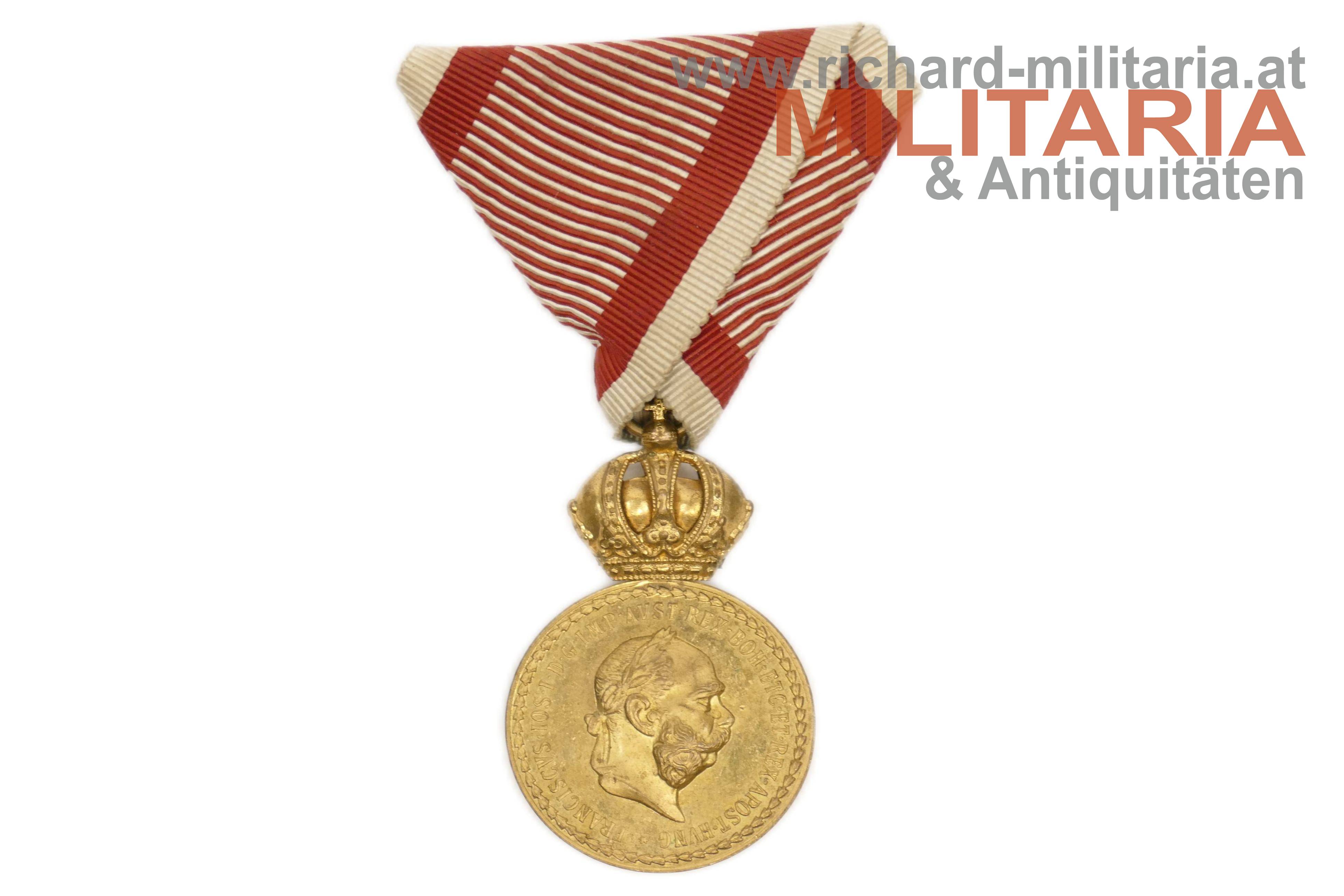 k.u.k. Bronzenes Signum Laudis - Kaiser Franz Josef