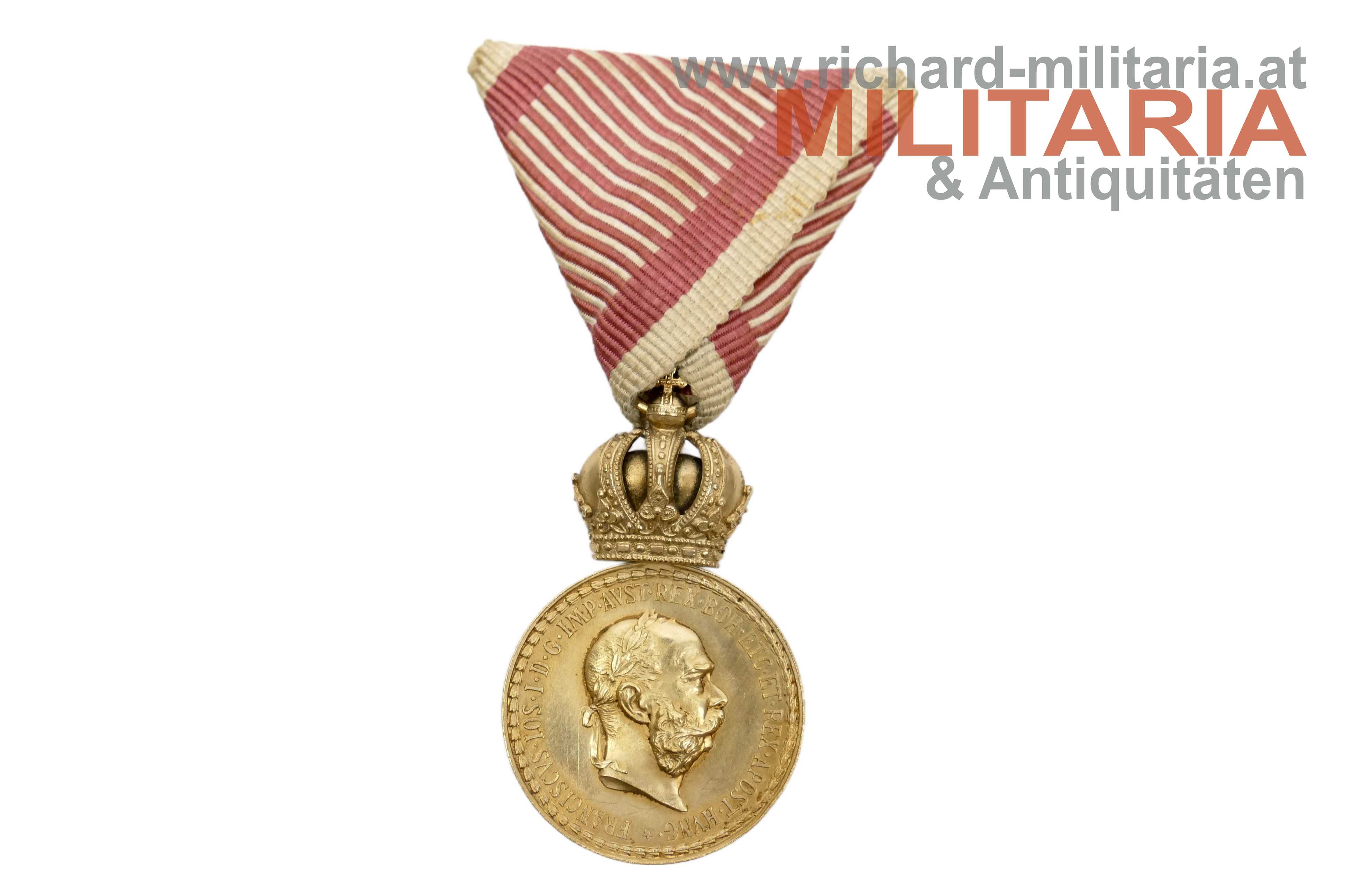 k.u.k. Bronzenes Signum Laudis - Kaiser Franz Joseph