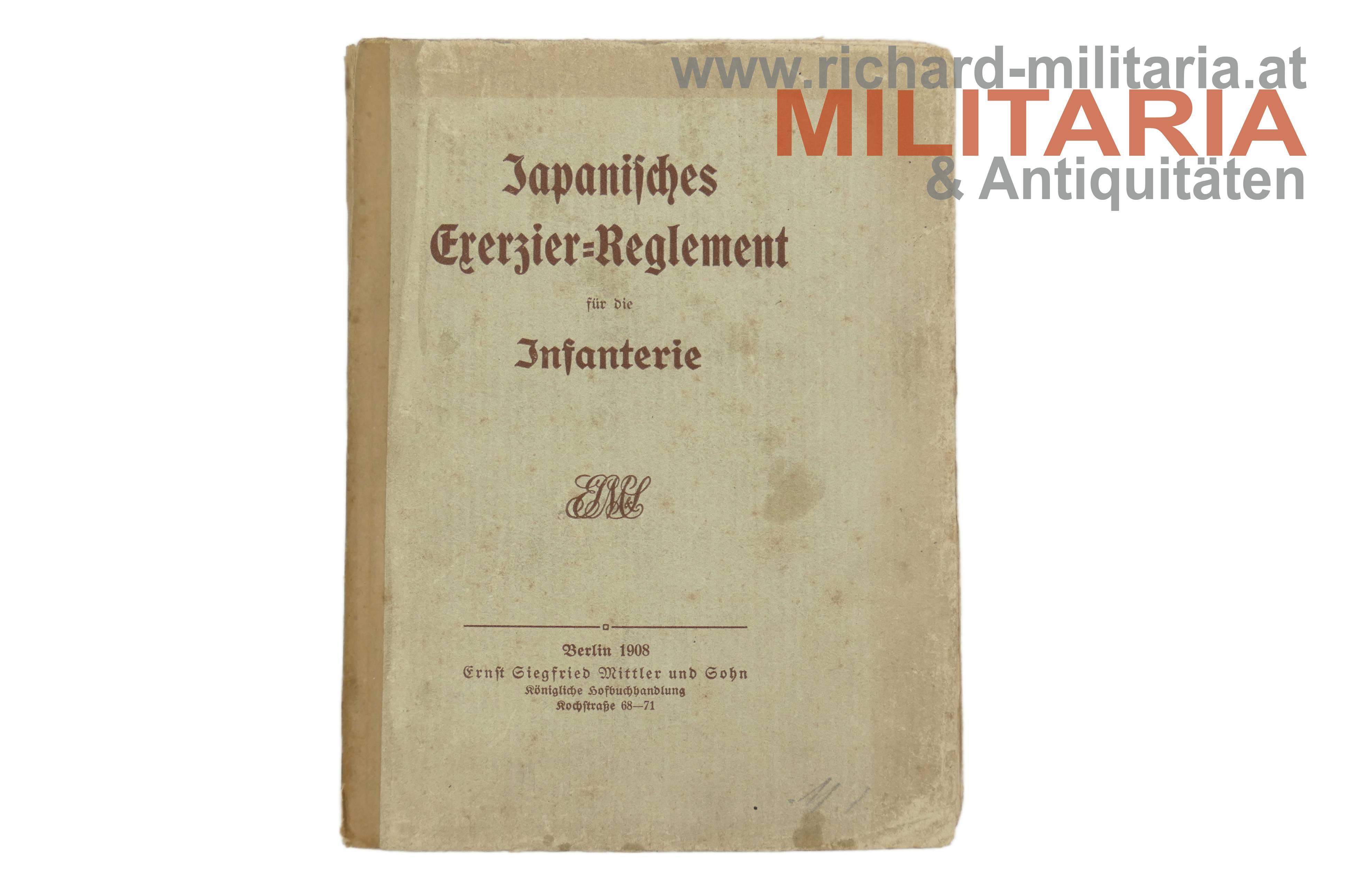Japanisches Exerzier-Reglement für die Infanterie - Berlin 1908
