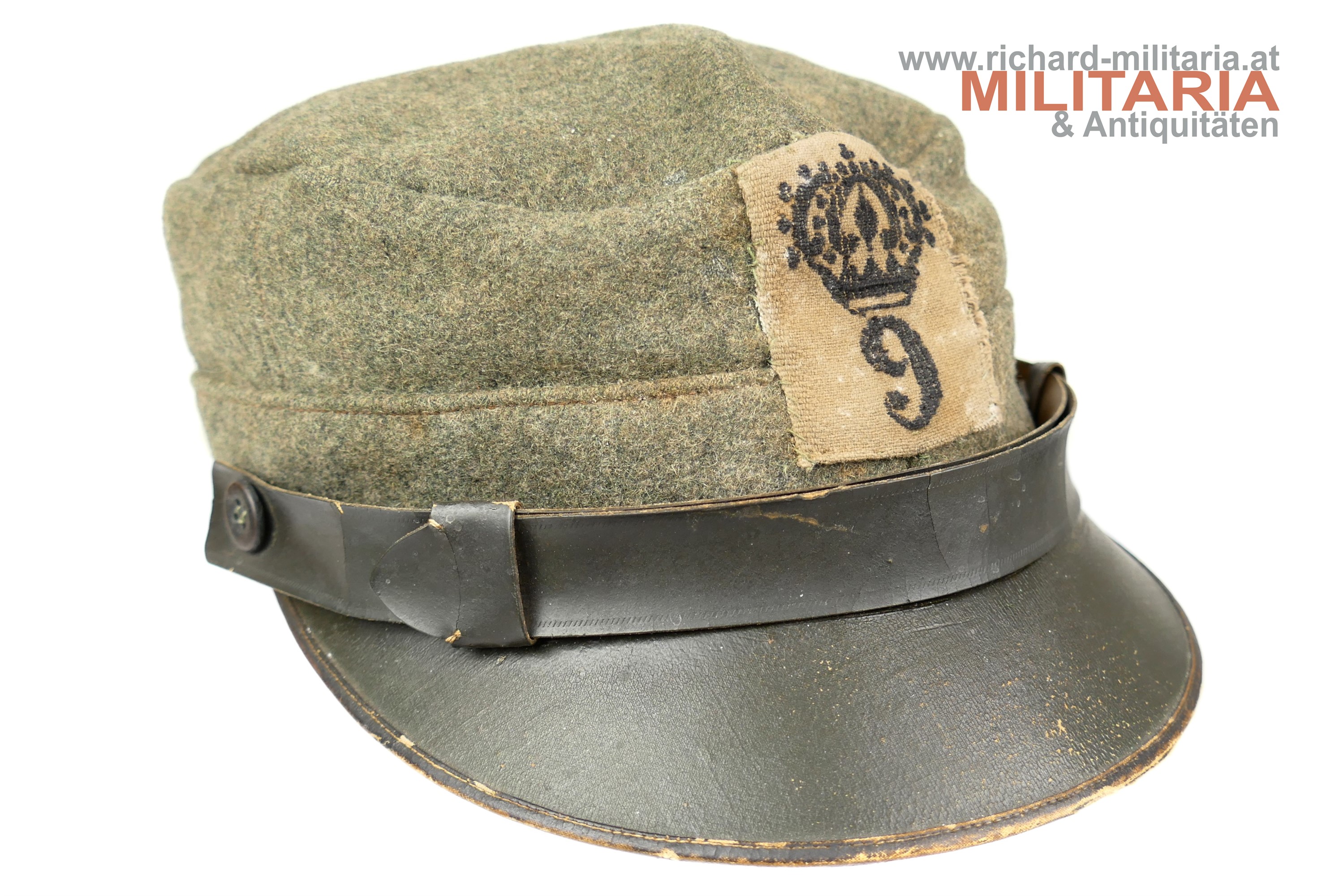 Italien Mannschafts-Käppi - Modell 1909 - 9. Infanterieregiment 