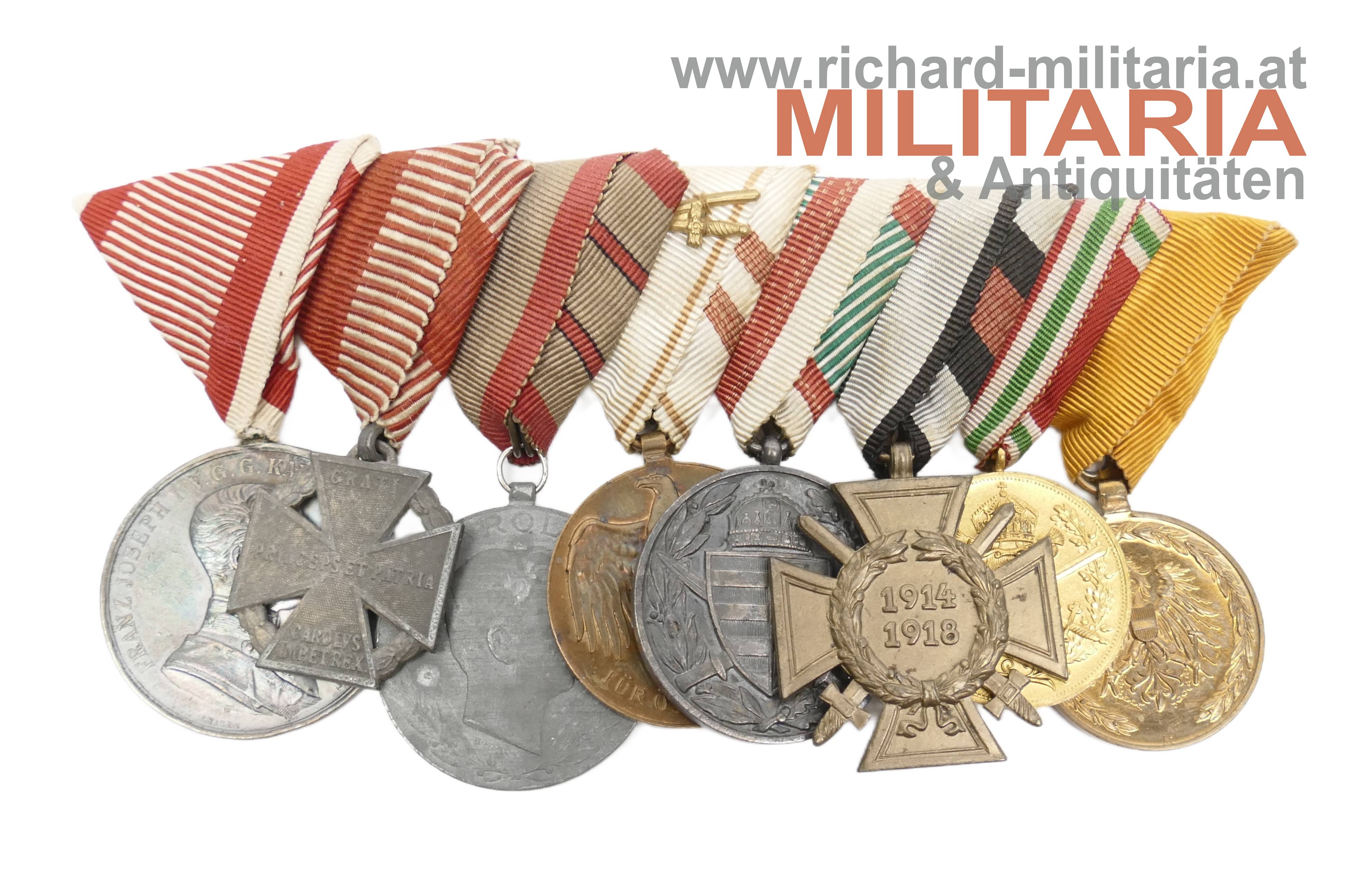 Österreich - Auszeichnungsspange - 8-teilig