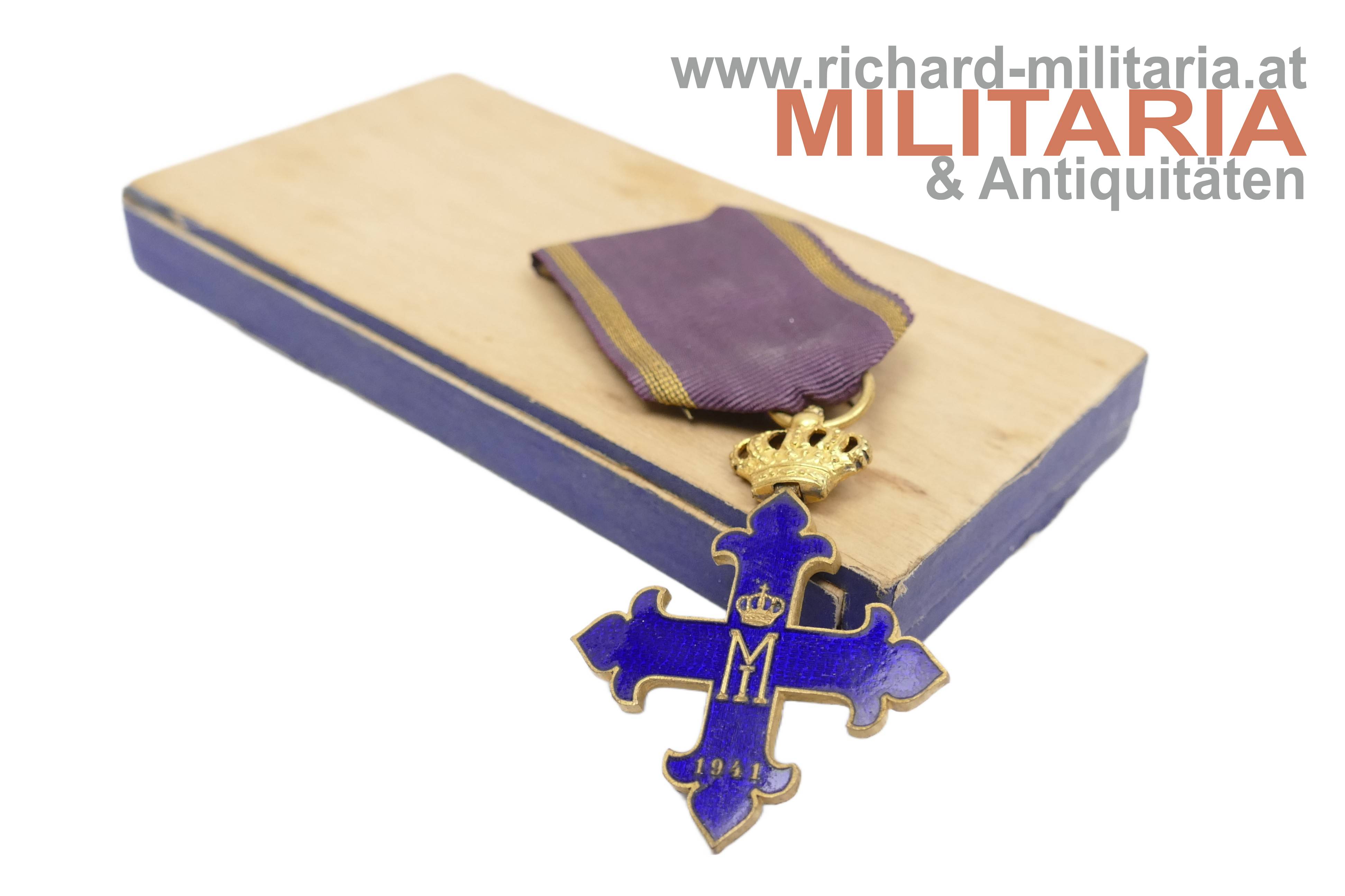 Rumänien - Orden Michael der Tapfere 3. Klasse im Etui