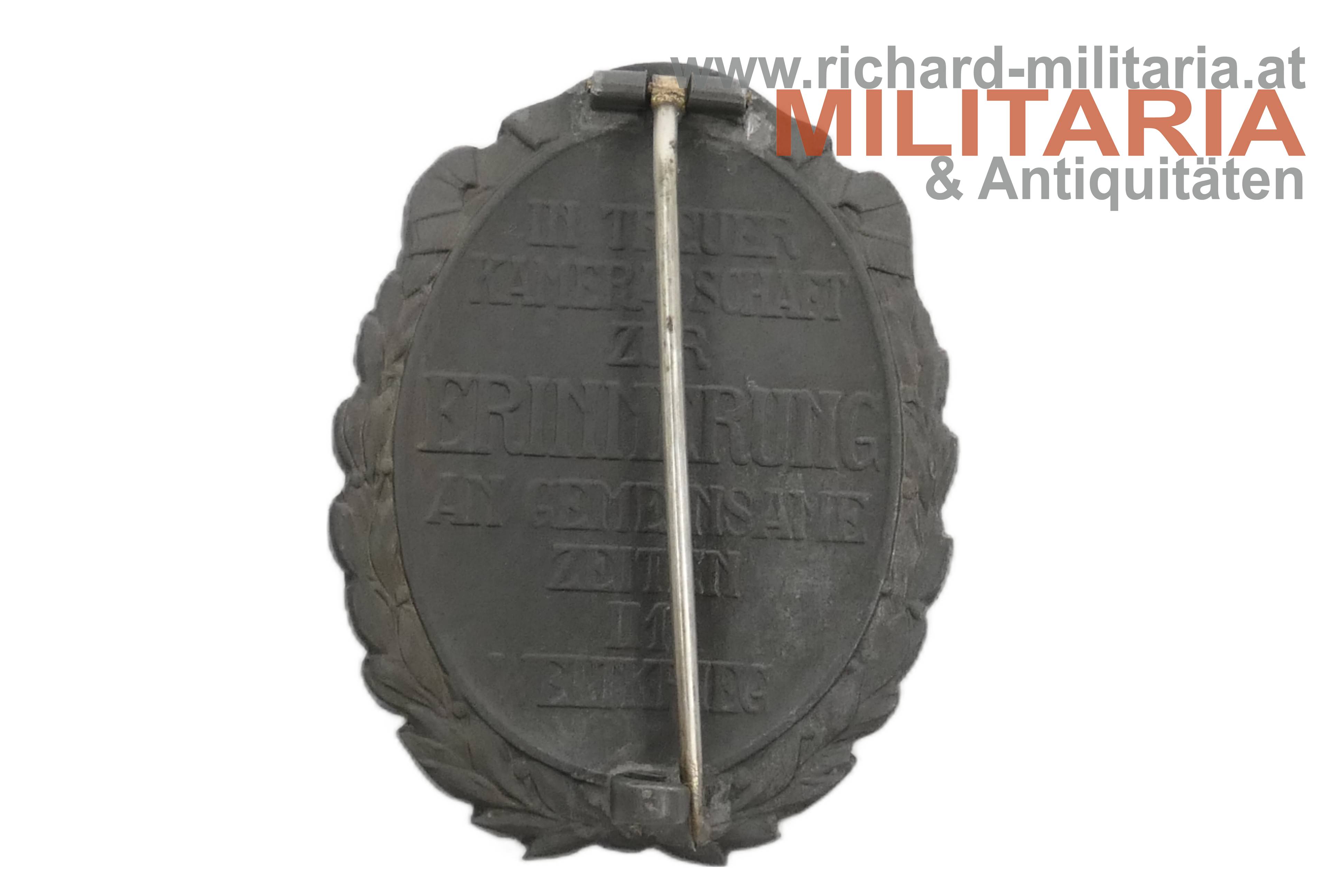 k.k. Kappenabzeichen - Reitendes Schützen Reg. 5 - Max Egon Fürst z. Fürstenberg