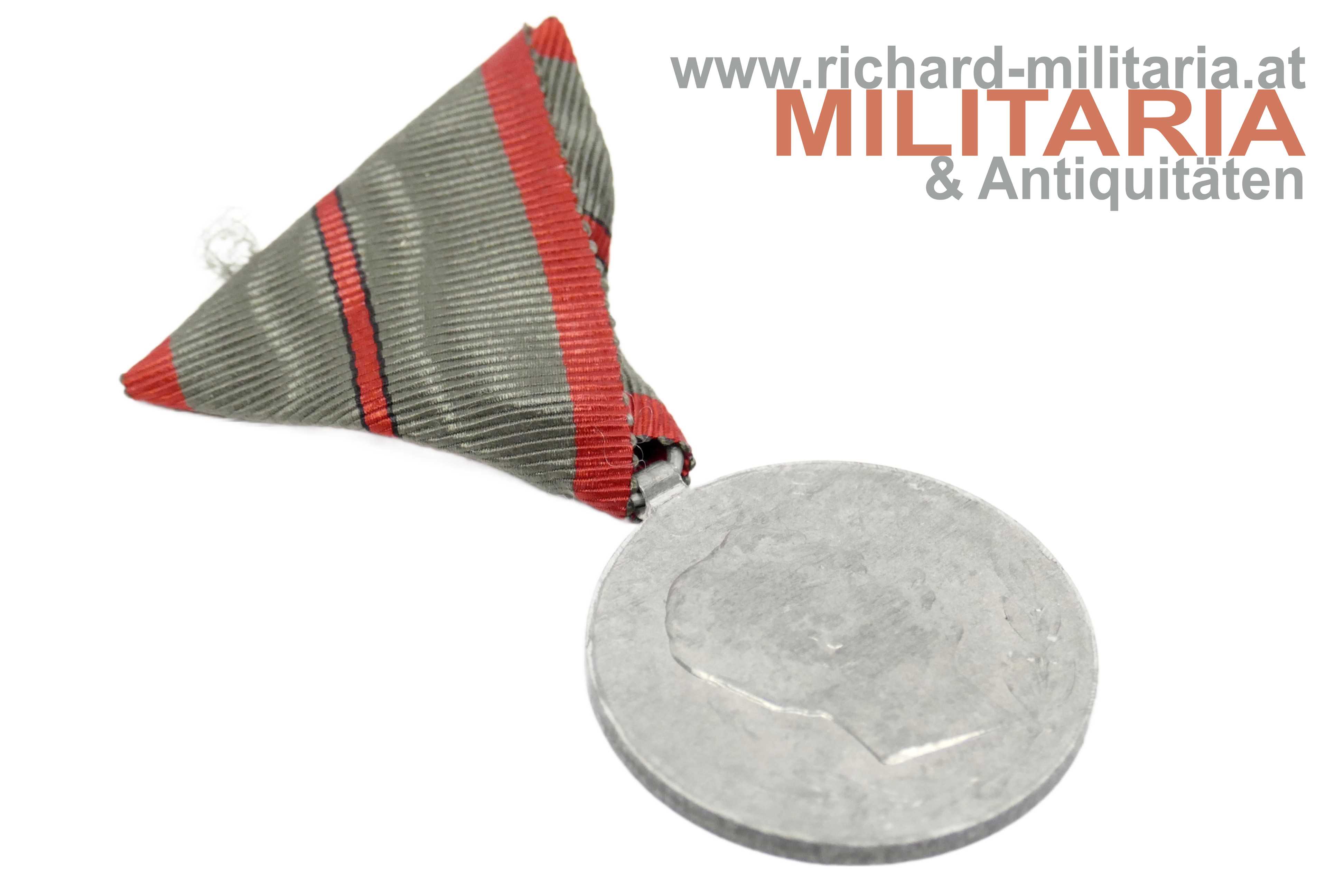 k.u.k. Verwundetenmedaille - 1-fache Verwundung - "GW 18"