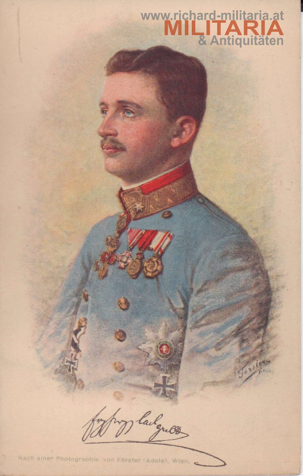 PK - Erzherzog Thronfolger Karl Franz Joseph