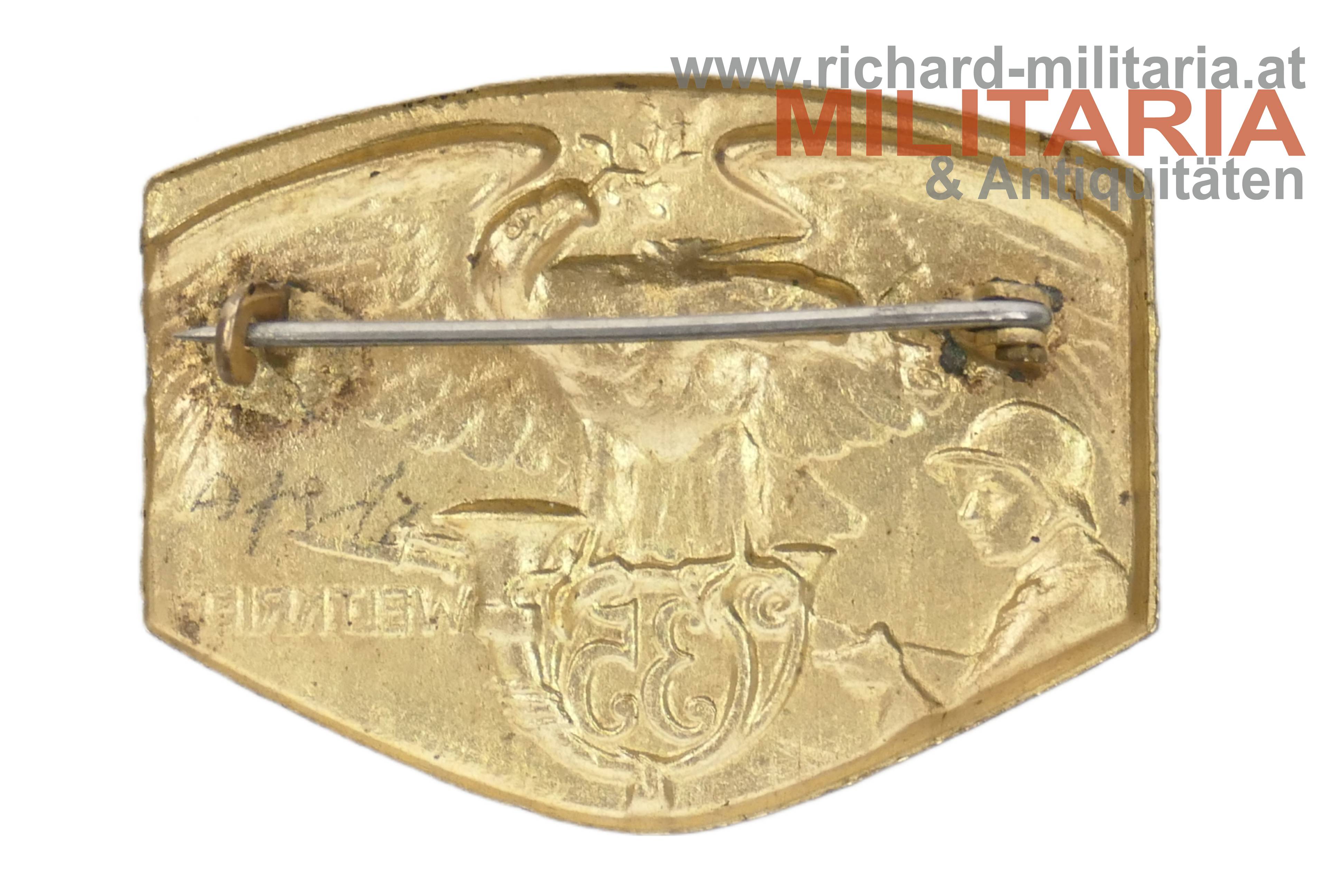 k.k. Kappenabzeichen - Landwehr Infanterie Regiment Nr. 35