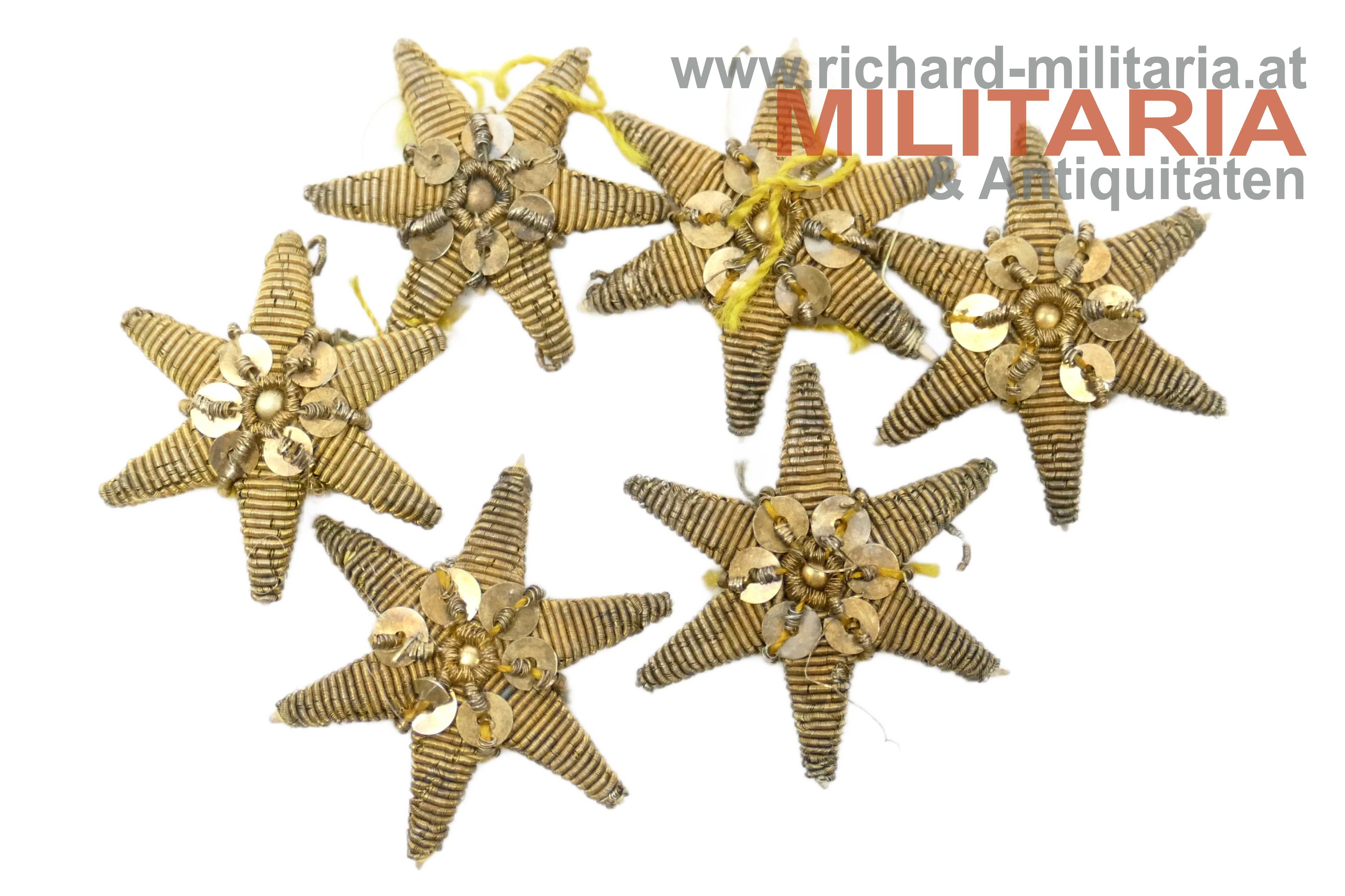 k.u.k. Rangsterne für Offiziere - GOLD