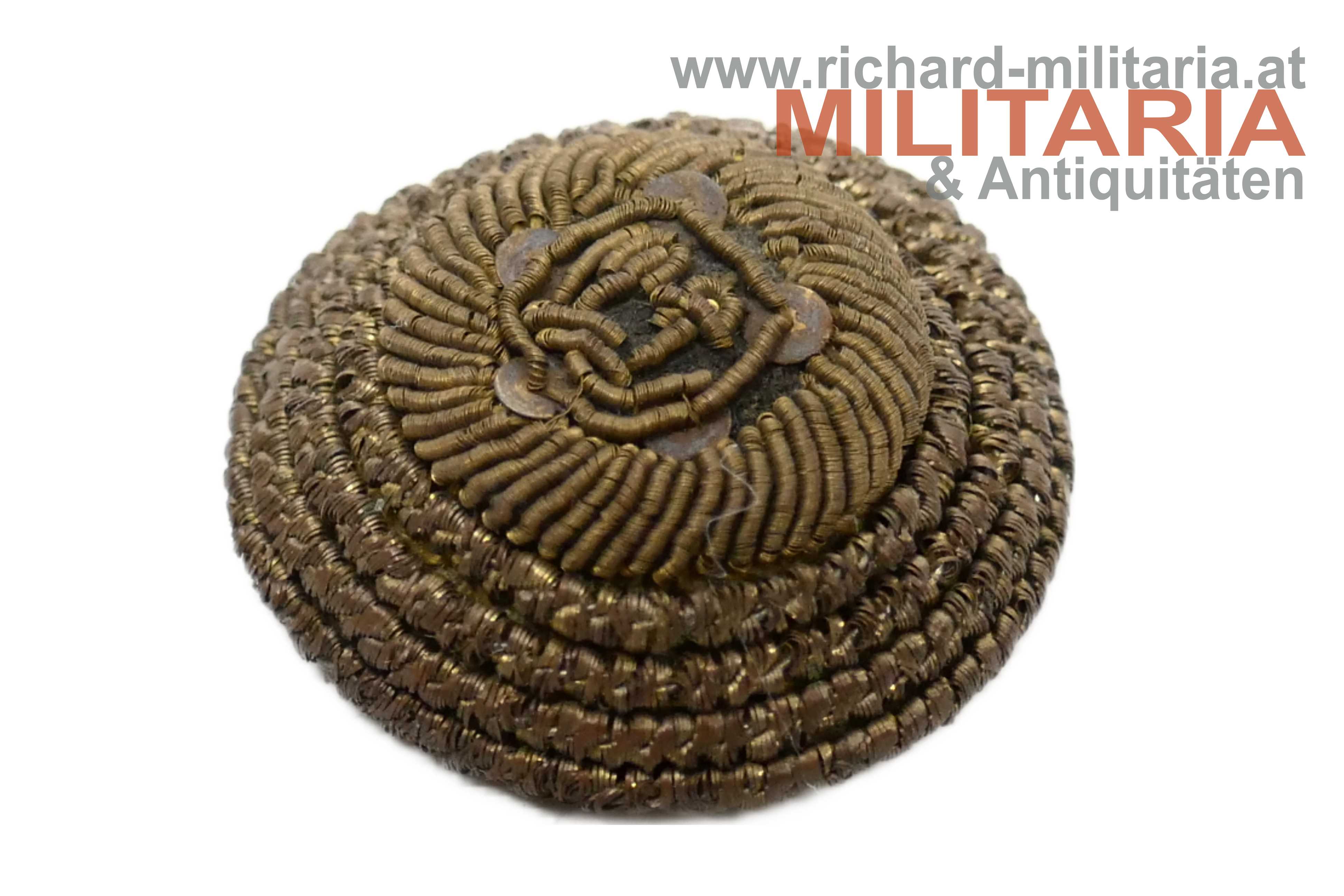 k.u.k. Kokarde für die Kappe - Offizier - Kaiser Franz Josef