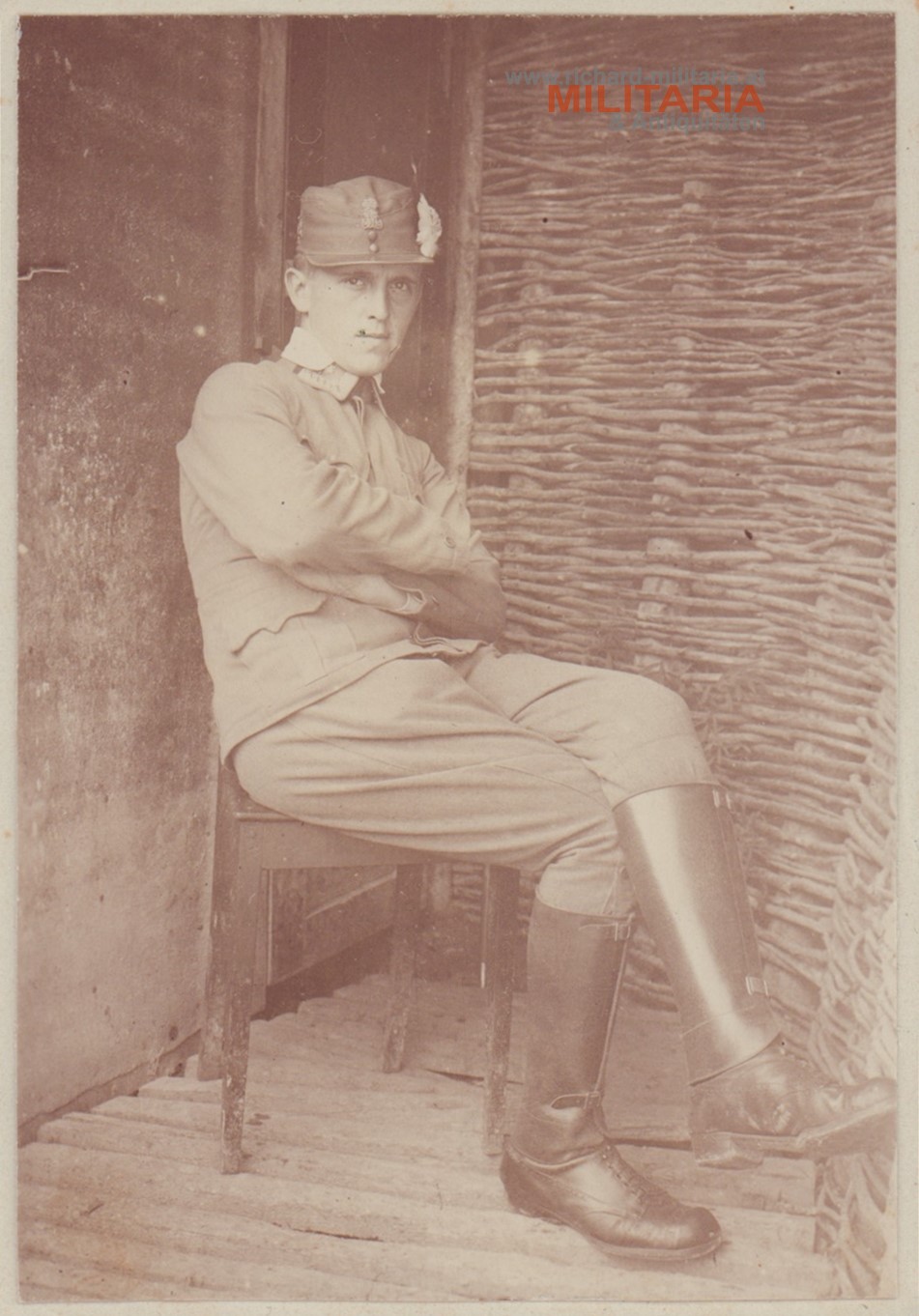 k.k. Landwehr-Gebirgstruppen - Fähnrich; Raveljnik 1916