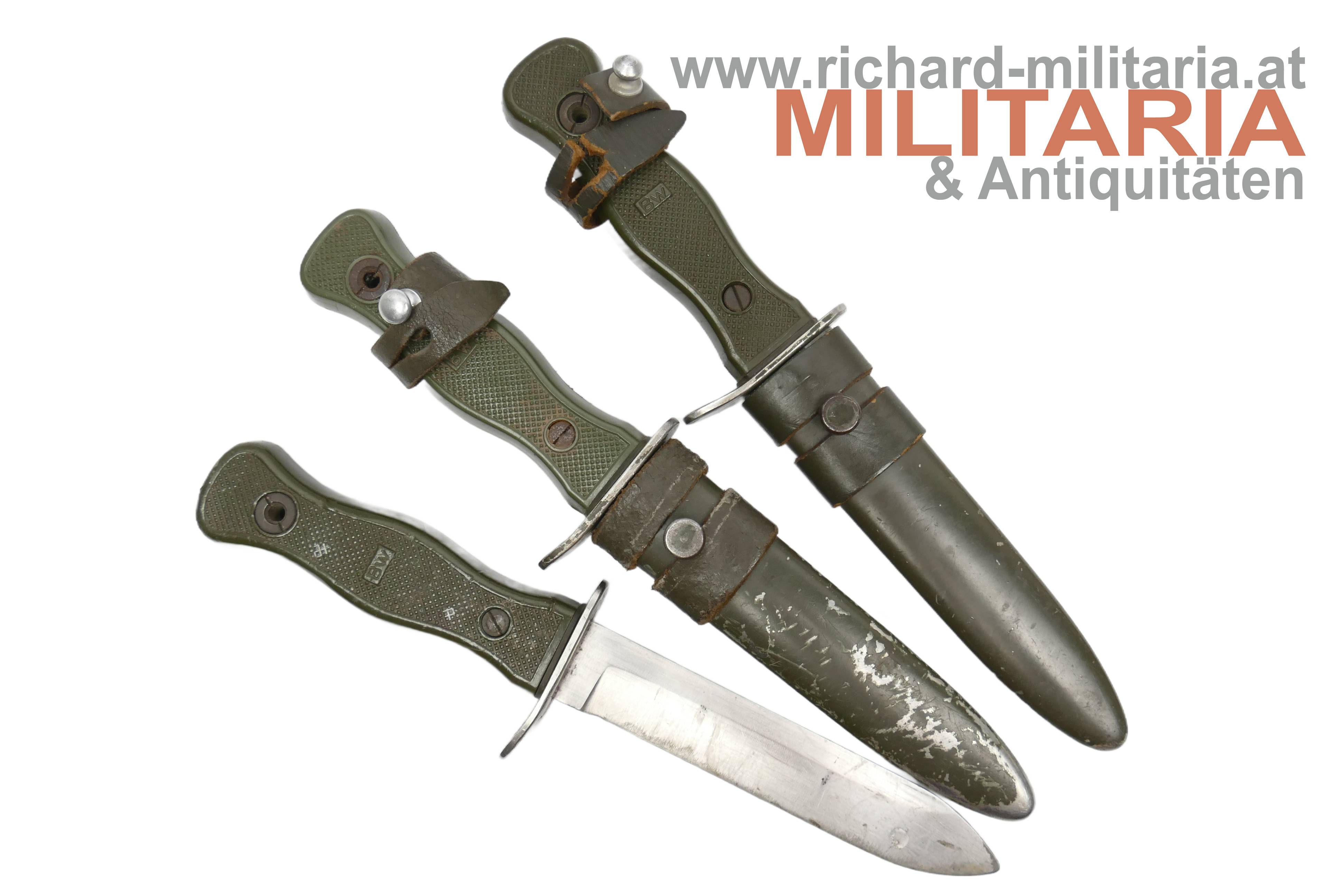 Konvolut - Bundeswehr Kampfmesser