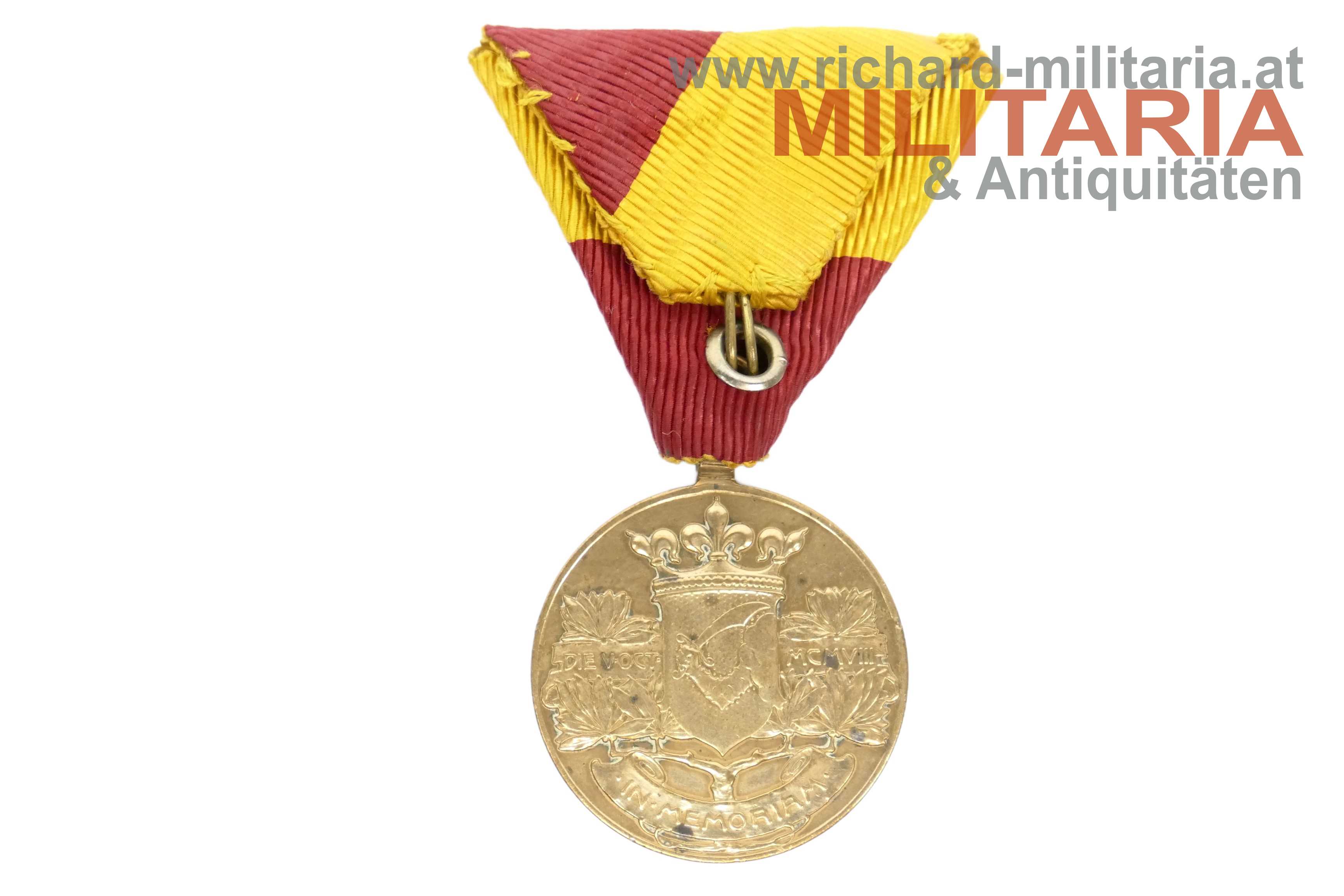 Bosnisch-Herzegowinische Erinnerungsmedaille 1909 - Bosnien-Medaille