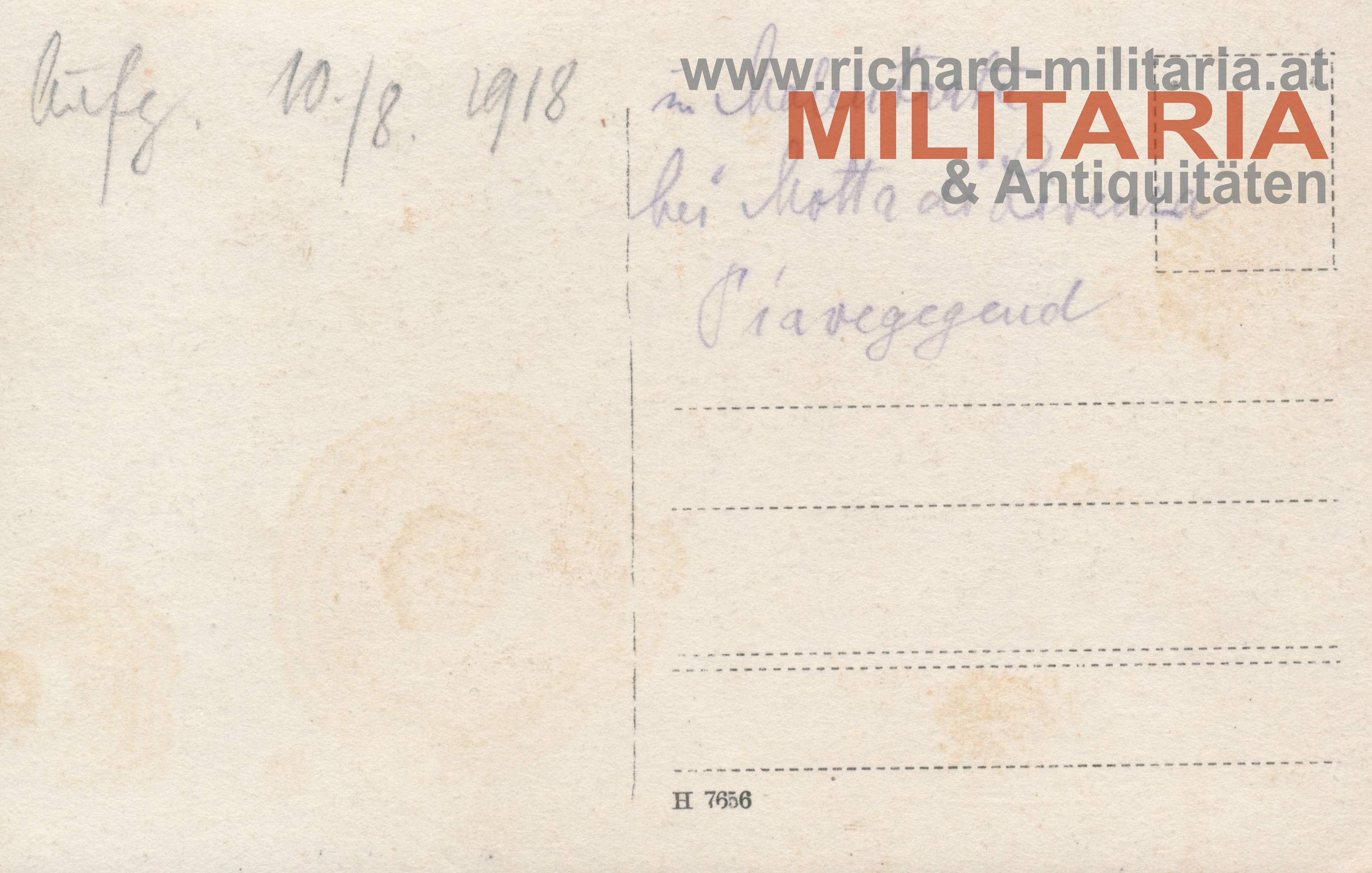 k.u.k. Foto - Karlsbluse und weiße Sommerbluse - Piavegegend 1918