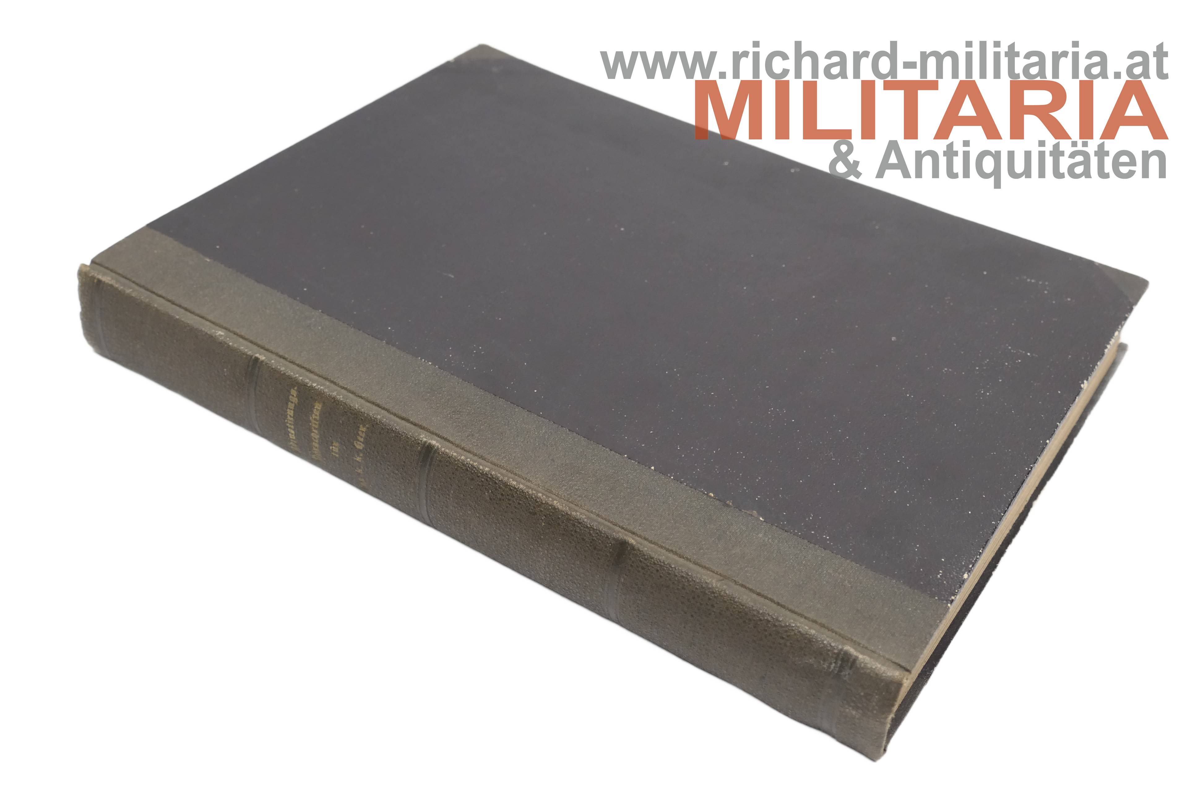 Adjustierungsvorschriften für das k.k. Heer - 1871