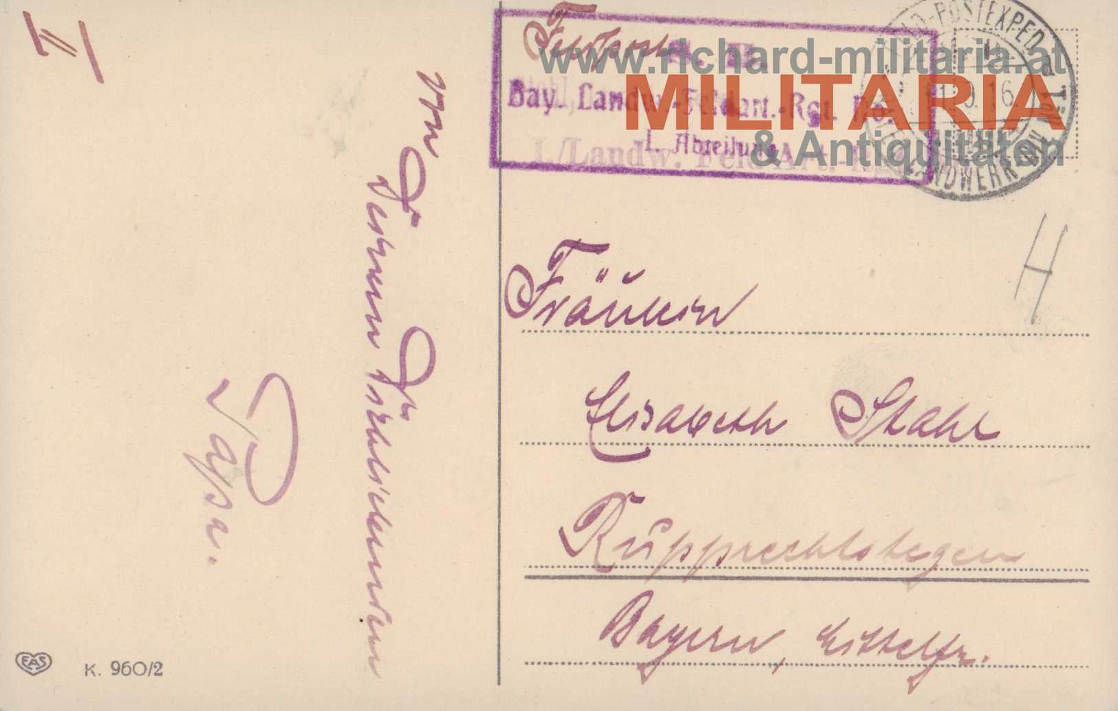 k.u.k. Spottkarte - Der weinende "Vierverband"