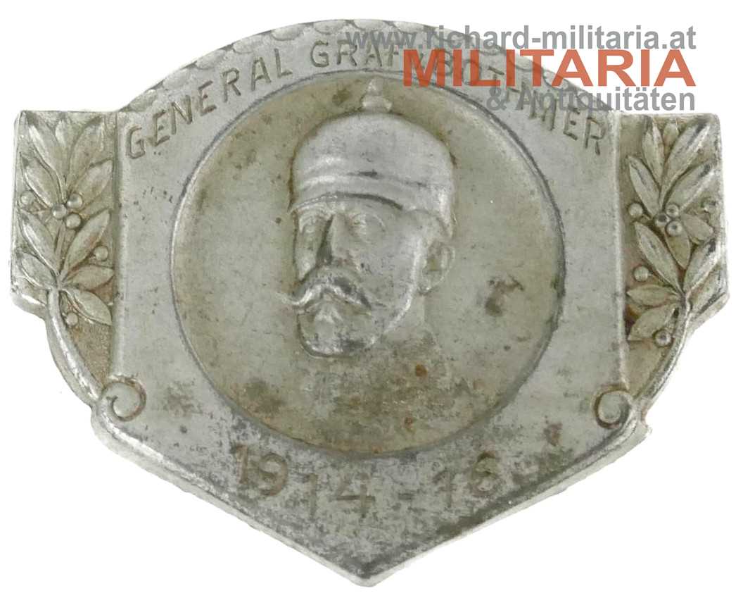 k.u.k. Kappenabzeichen General Graf v. Bothmer 1914-16 