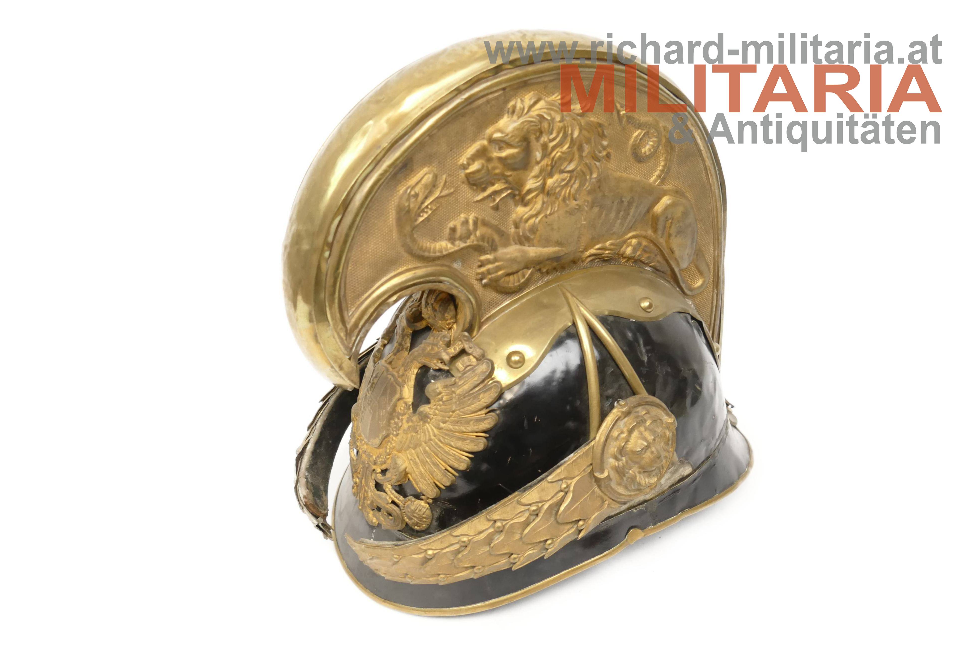 k.u.k. Dragoner Helm - Offizier - zum Restaurieren