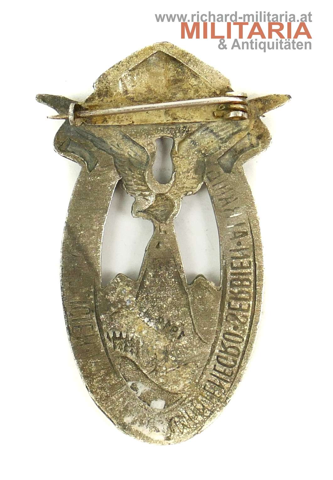 k.u.k. Kappenabzeichen J.B. I/6 - 1914-17