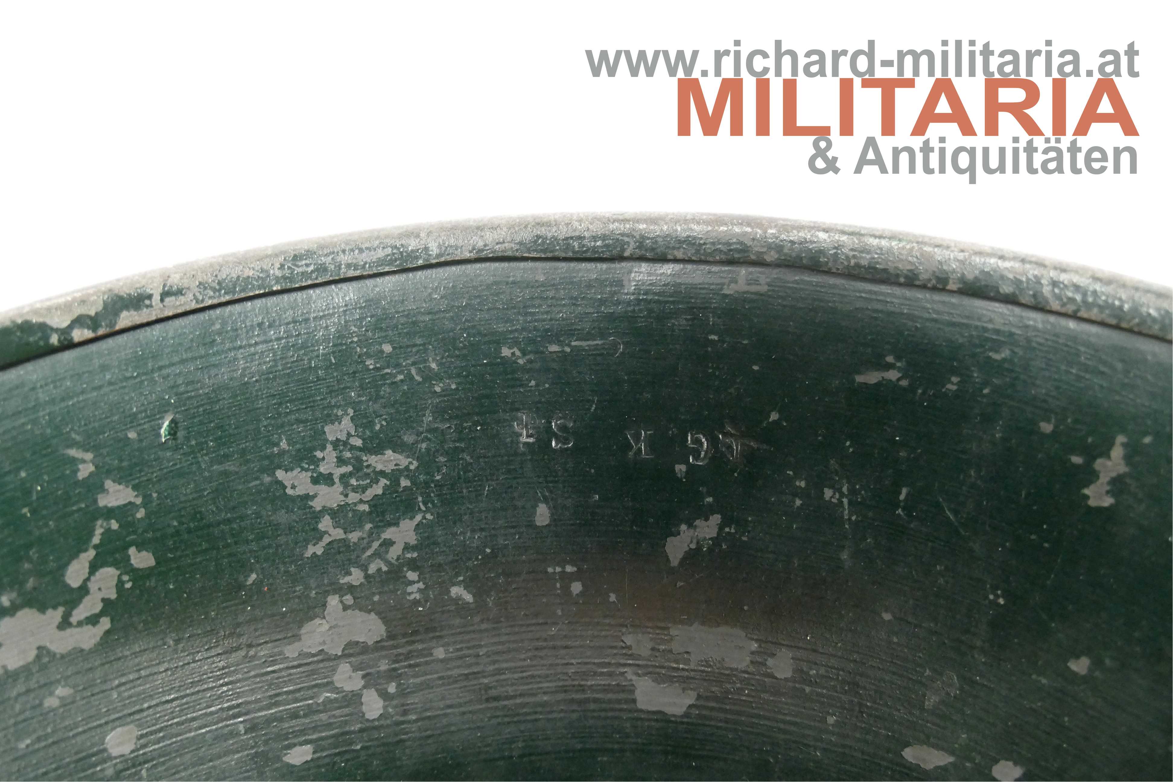 Österreich 1. Republik - Stahlhelm M17 ALARMABTEILUNG der Sicherheitswache "LG K St"