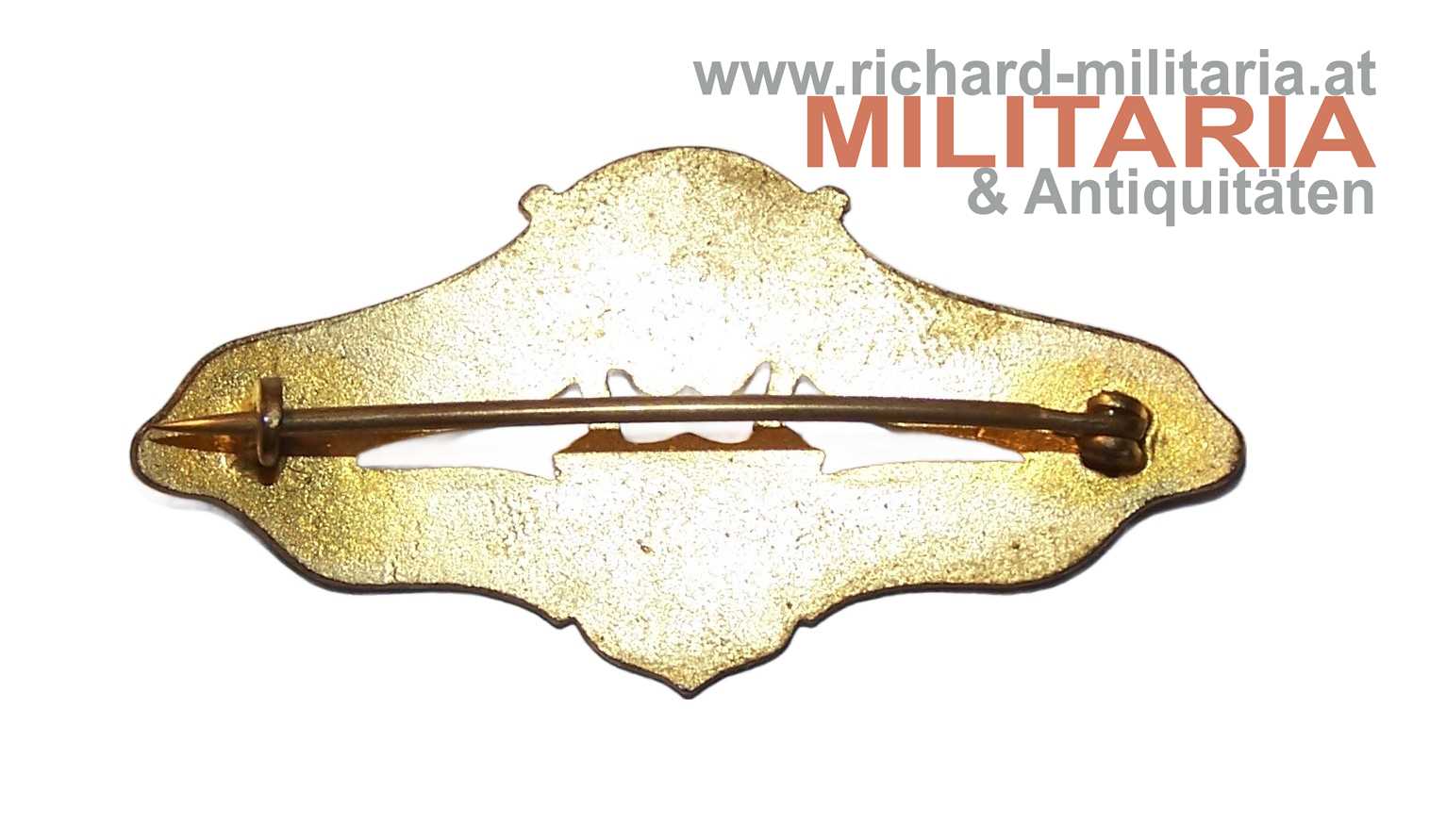 k.u.k. patriotisches Abzeichen - österr. & deut. Kriegsmarine - Türkei - 1914