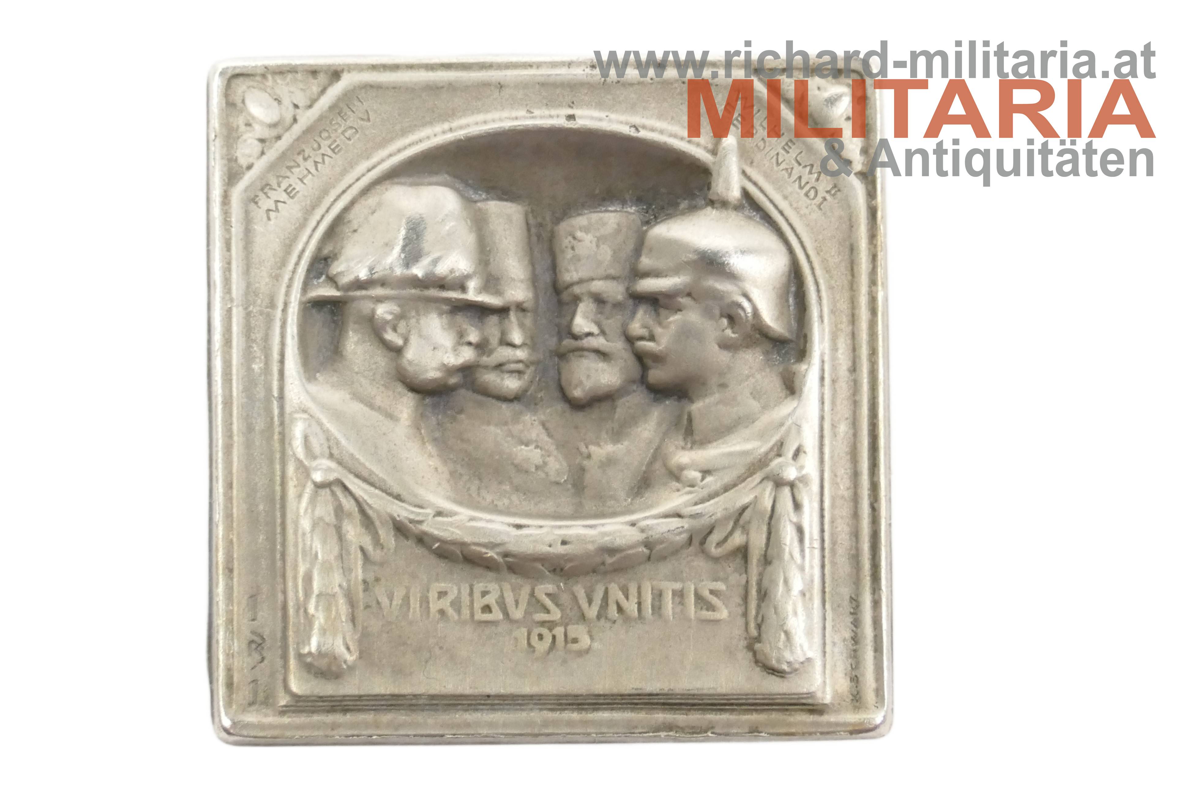 k.u.k. patriotisches Abzeichen - Viribus Unitis 1915