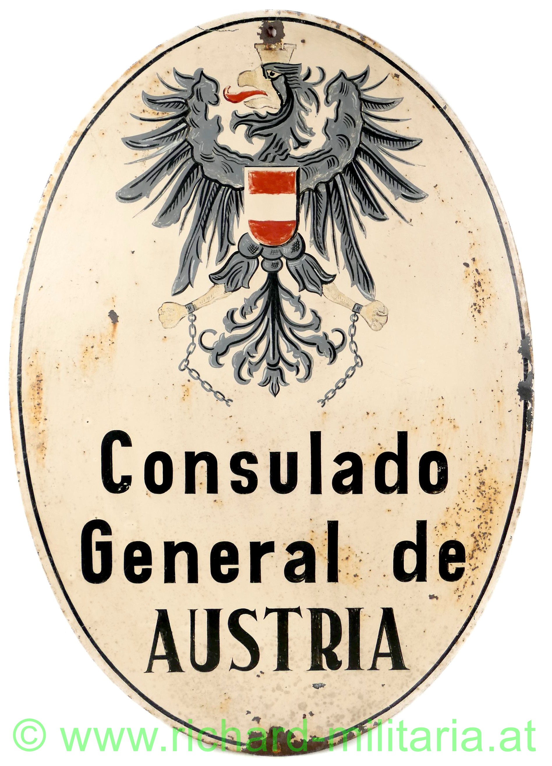 Consulado General de AUSTRIA - Schild