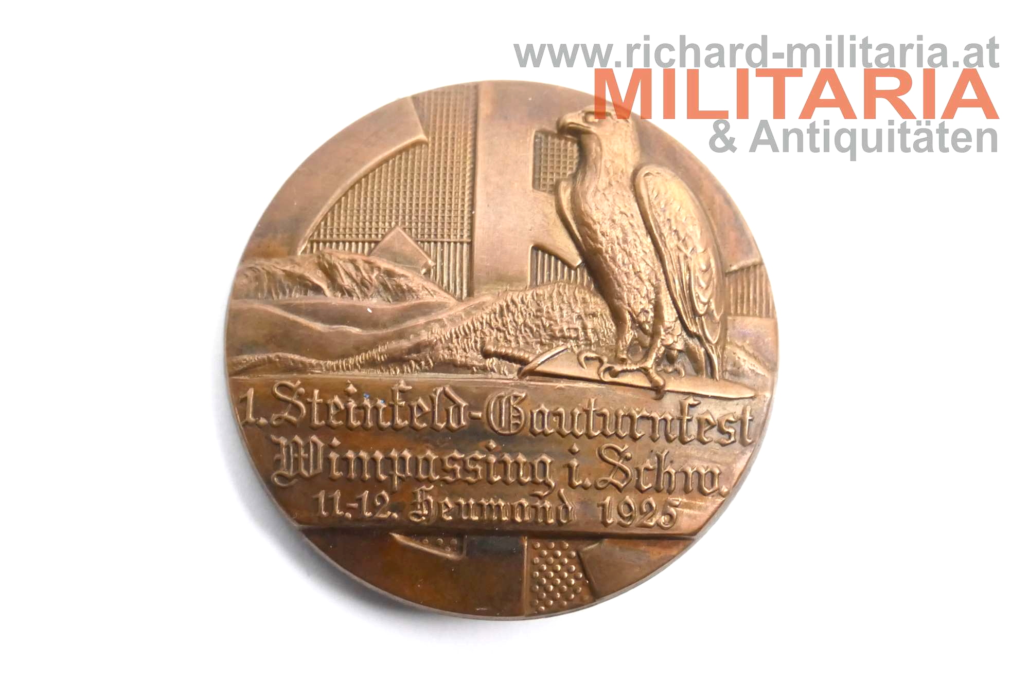 1. Steinfeld-Gauturnfest Wimpassing i. Schw. 11.-12. Heumond 1925