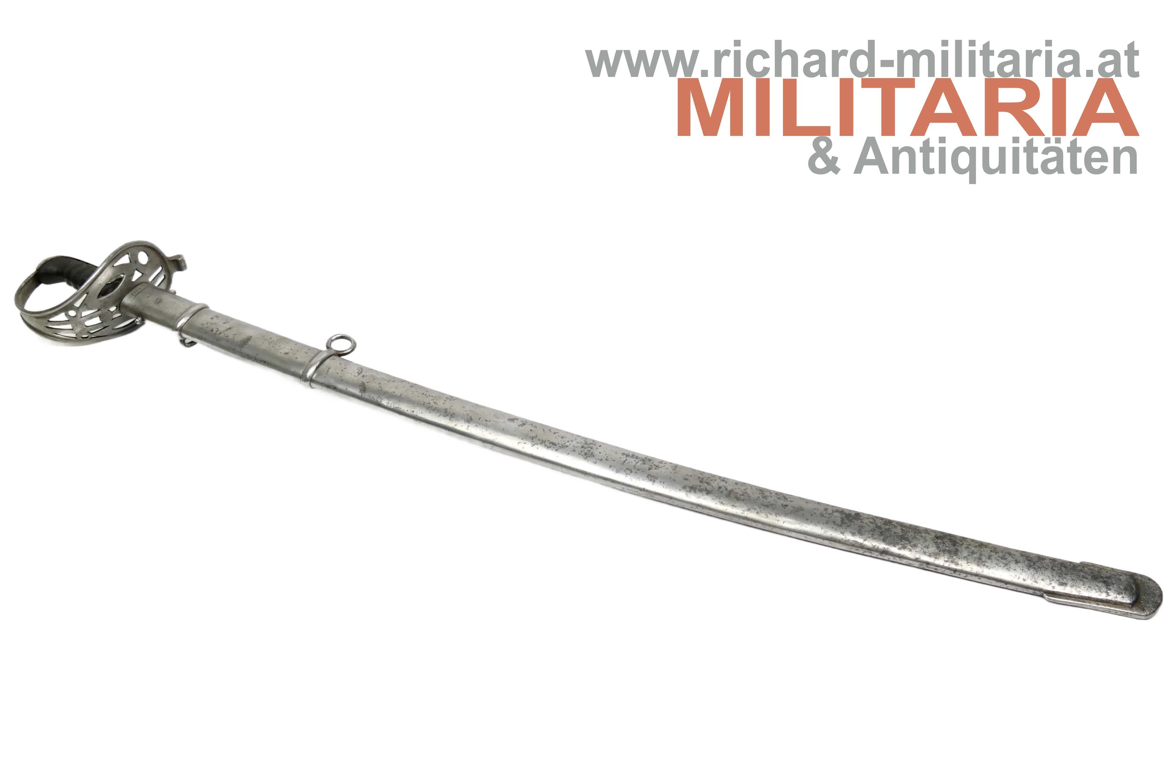 k.u.k. Kavallerie-Mannschaftssäbel M1861 - Dragoner Regiment Nr. 1